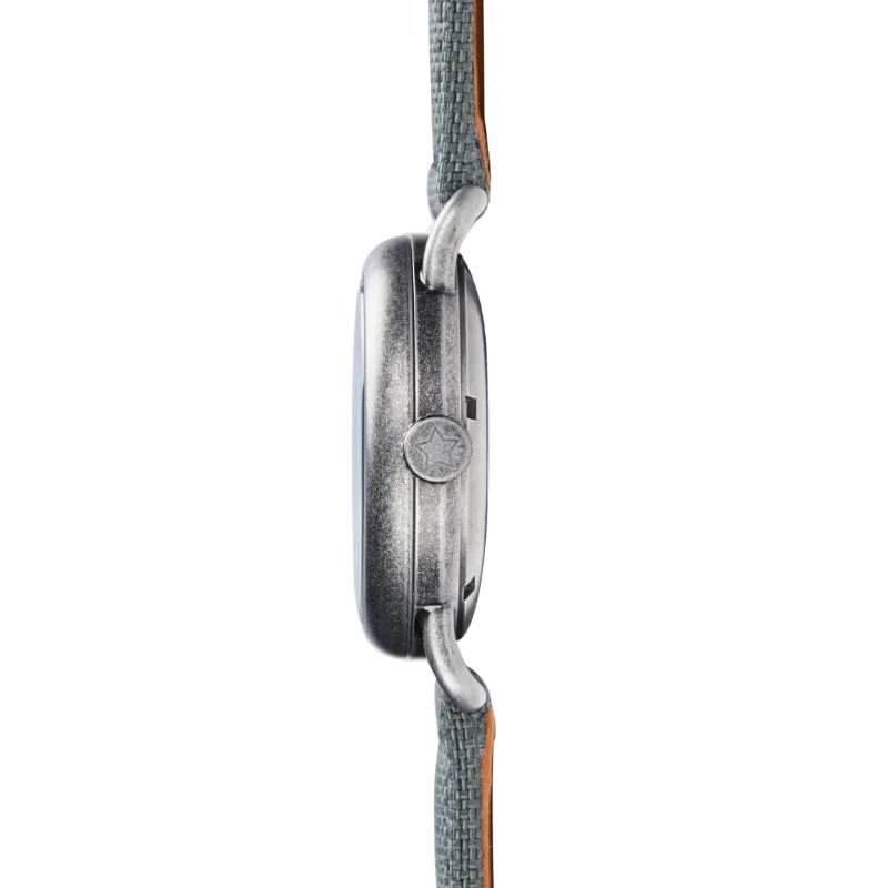 Rodim. Grey Sandwich Dial. Grey Cordura Strap. SG-2800-01