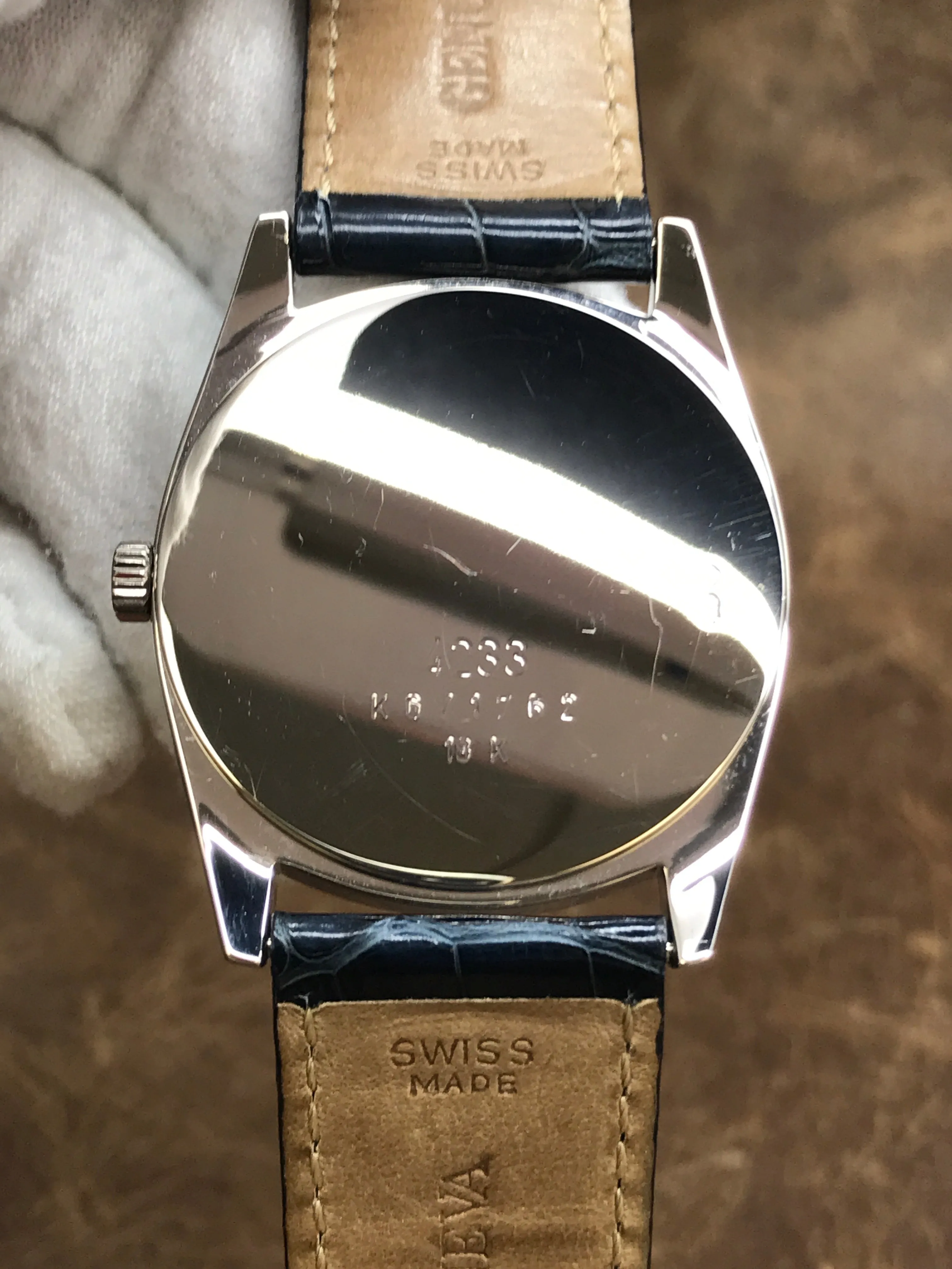 Rolex Cellini Danaos 4233 White Dial Manual Wind Watch