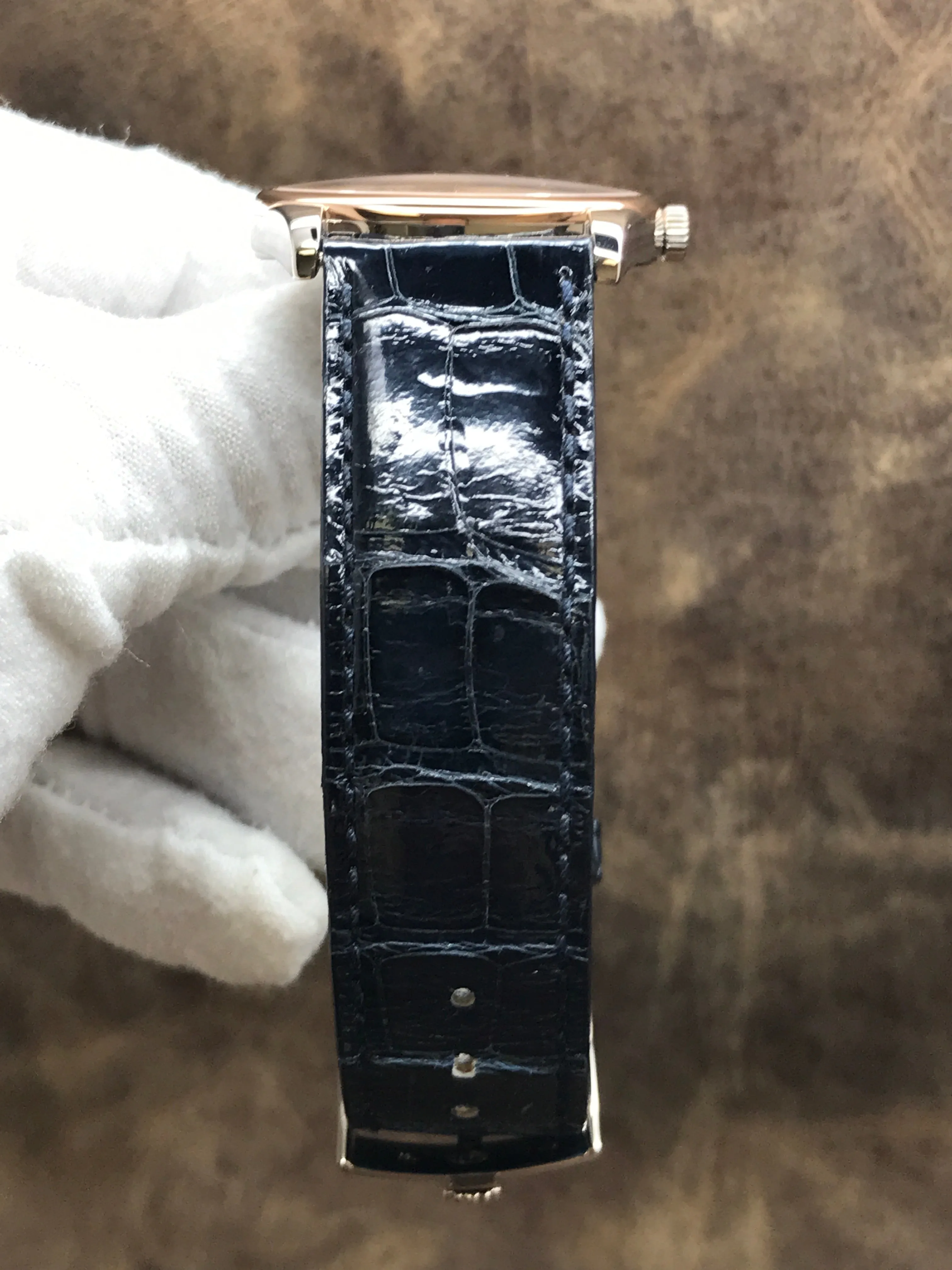 Rolex Cellini Danaos 4233 White Dial Manual Wind Watch
