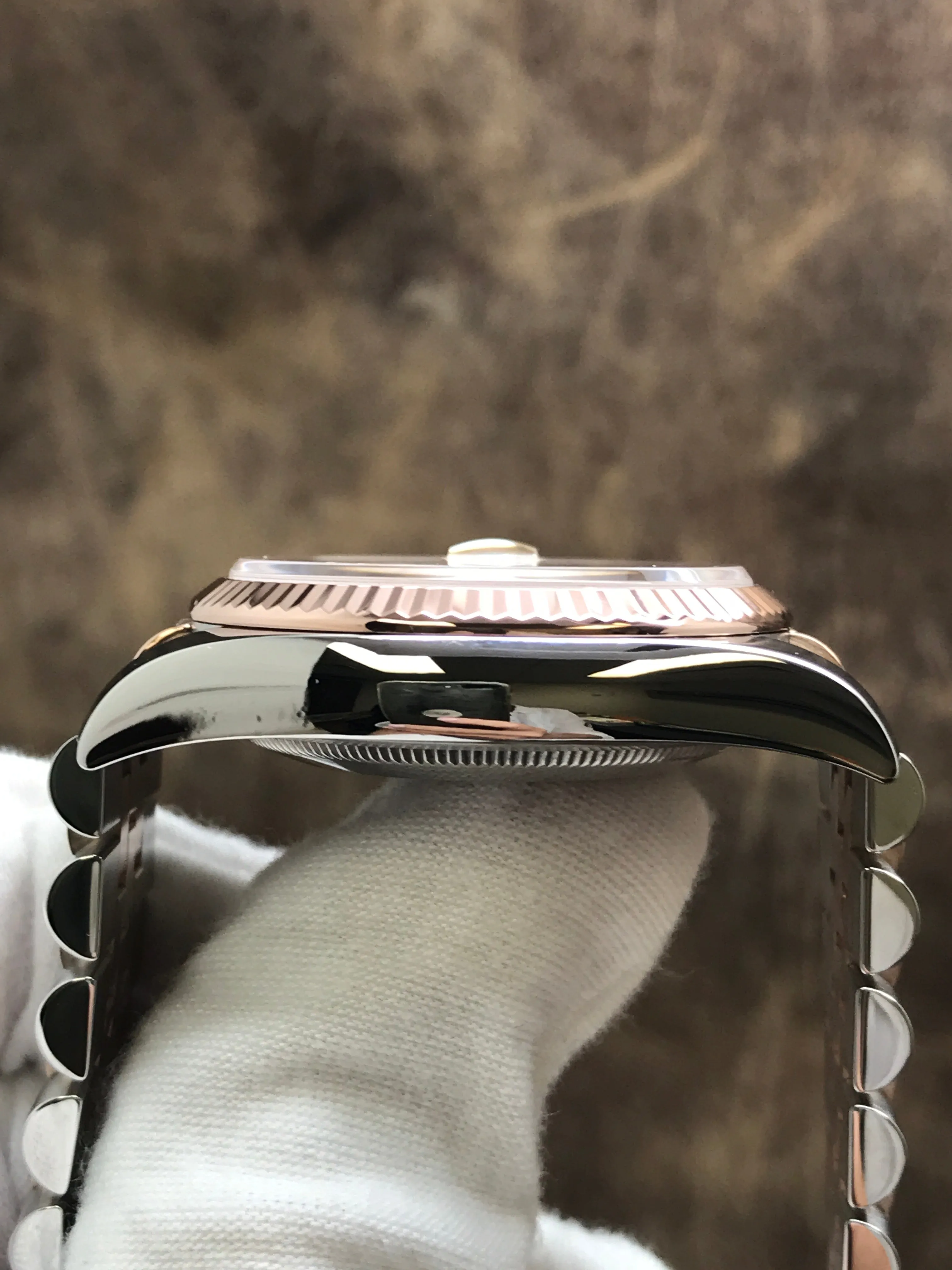 Rolex Datejust 116231 Silver Diamond Dial Automatic Men's Watch