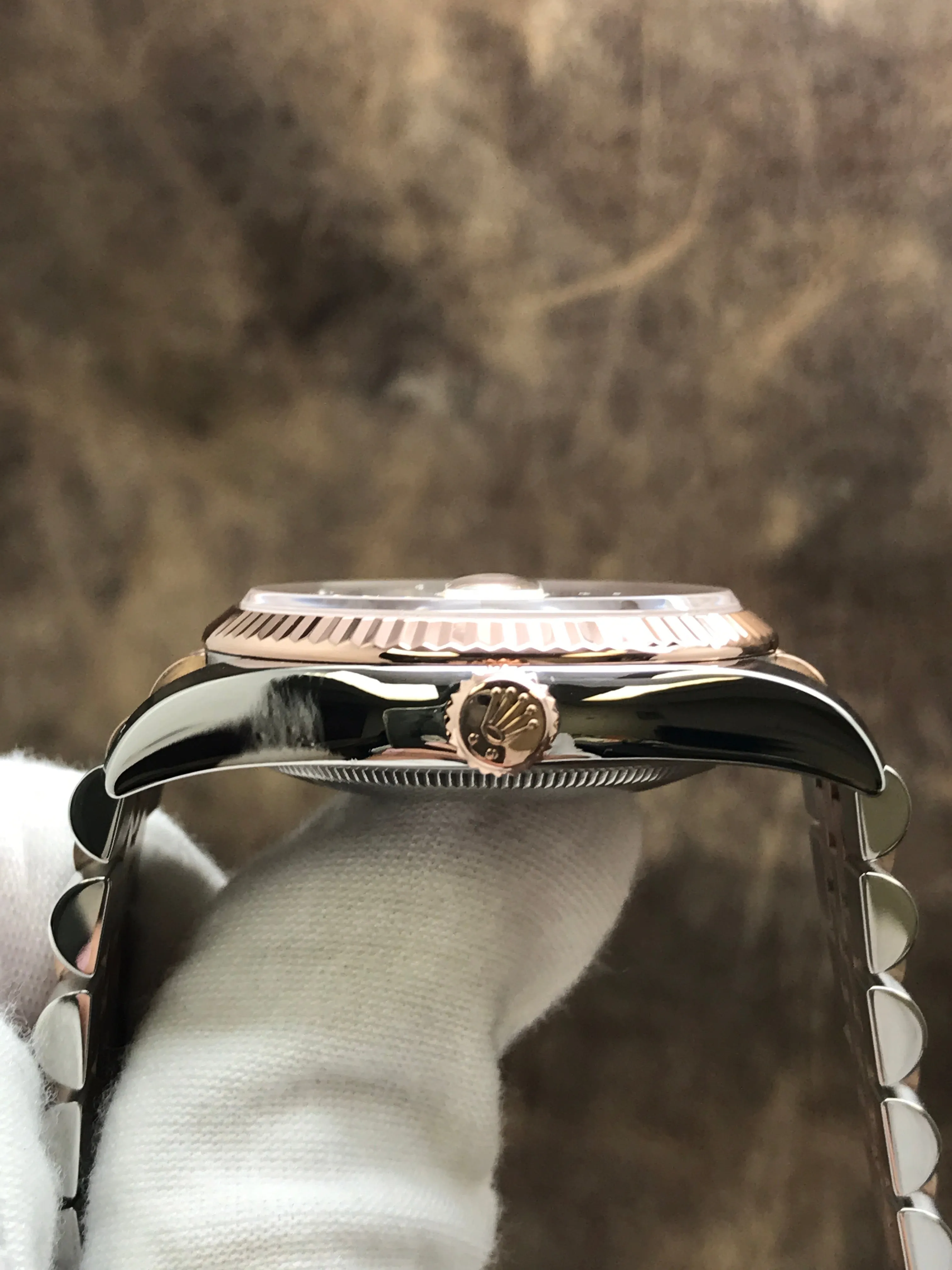 Rolex Datejust 116231 Silver Diamond Dial Automatic Men's Watch