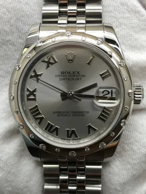 Rolex Datejust 31 178344 Silver Dial Automatic  Women's Watch