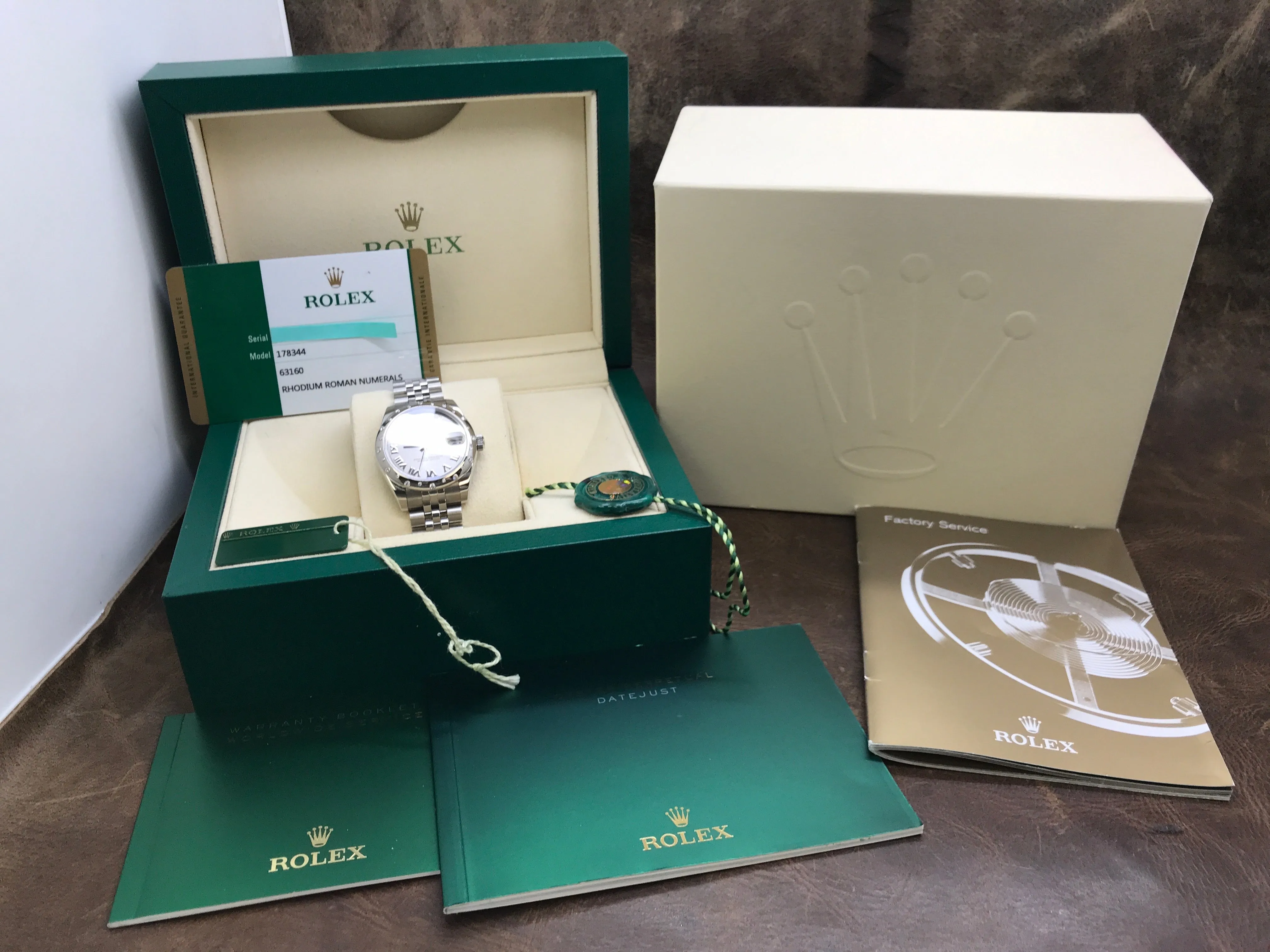 Rolex Datejust 31 178344 Silver Dial Automatic  Women's Watch