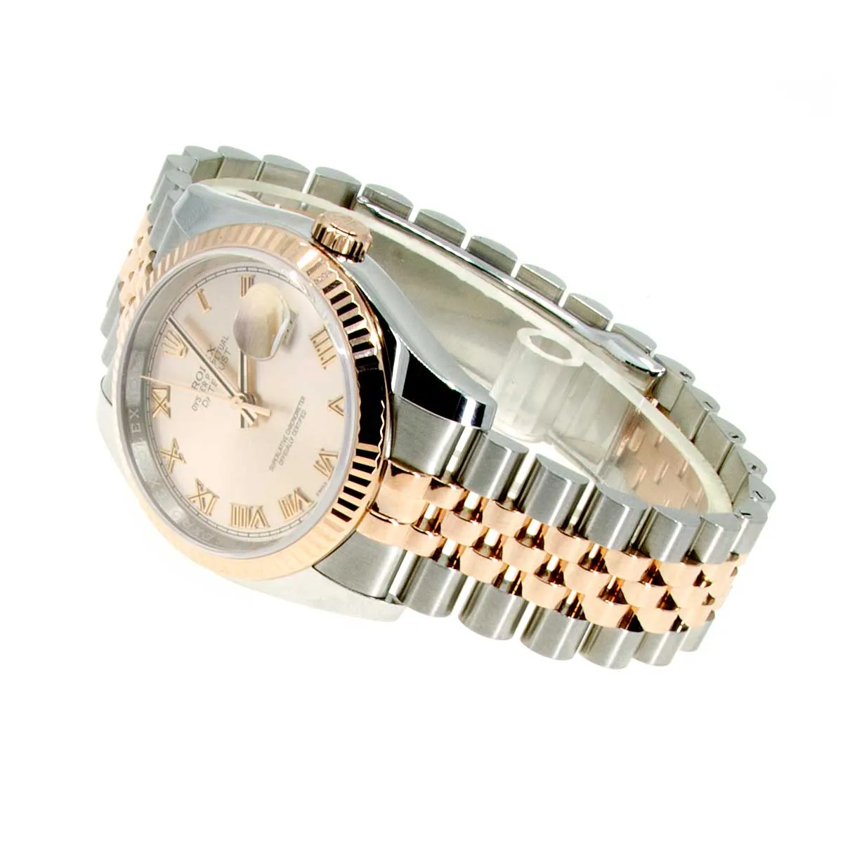 Rolex Datejust 36 SS/18K Everose