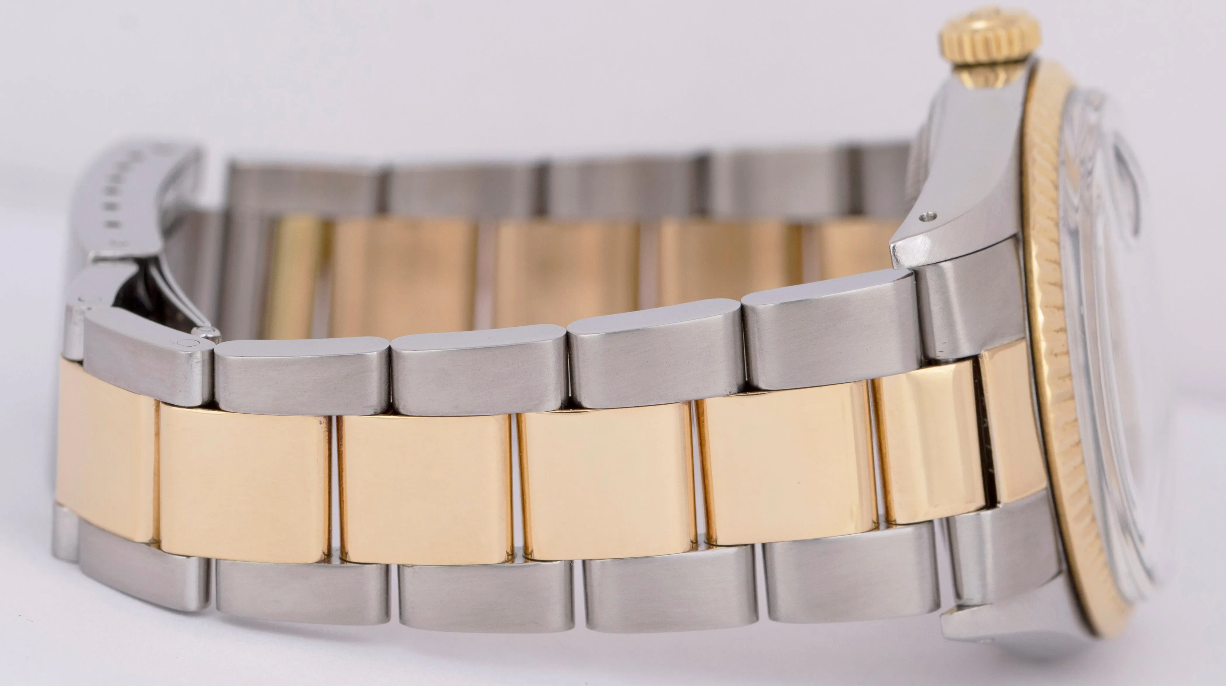 Rolex DateJust 36mm CHAMPAGNE 18K Yellow Gold Stainless Steel OYSTER 16013