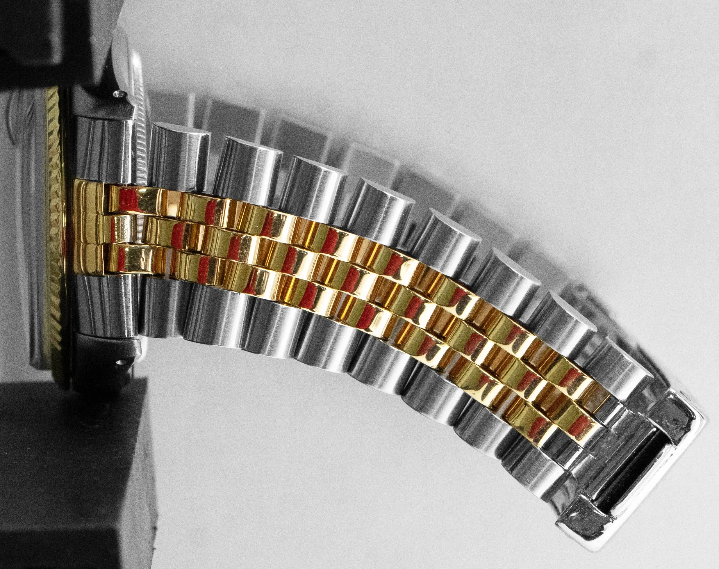 Rolex DateJust 36mm Champagne 18K Yellow Gold Stainless Two-Tone Watch 16013