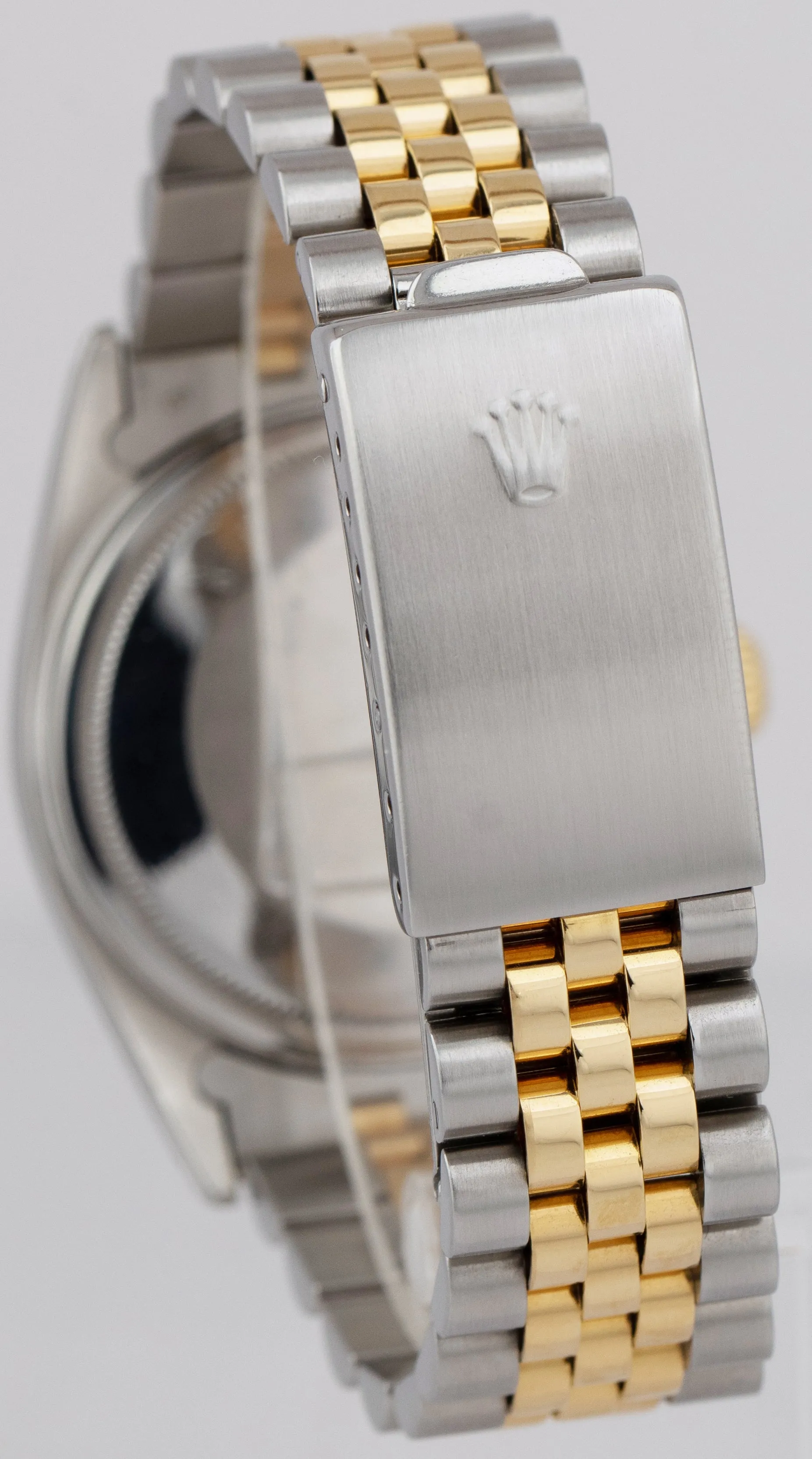 Rolex DateJust 36mm Champagne 18K Yellow Gold Stainless Two-Tone Watch 16013