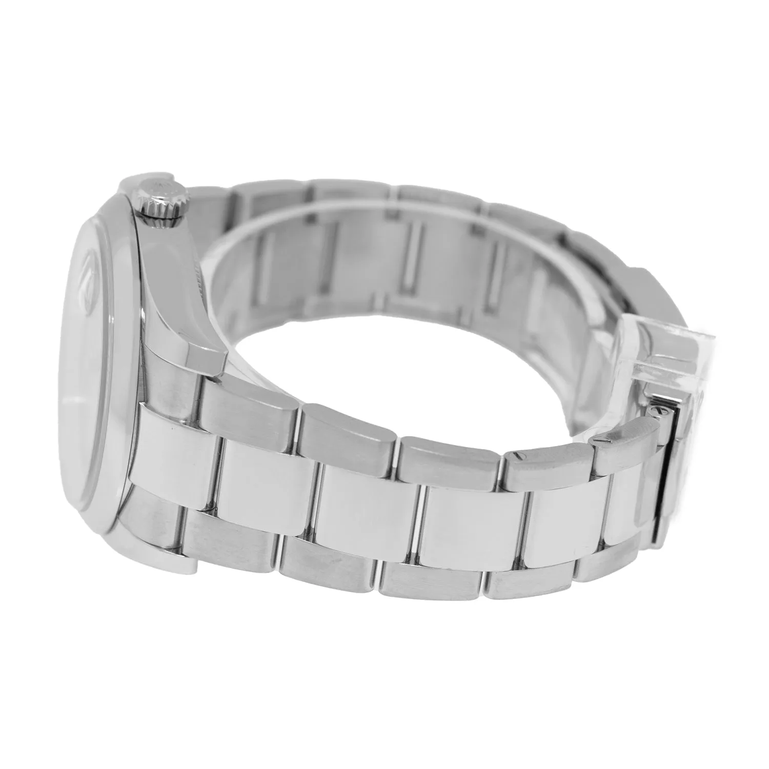 Rolex Datejust 36mm Stainless Steel Rhodium Roman Dial & Smooth Bezel 116200