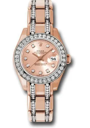 Rolex Datejust Pearlmaster Watch: 80285.74945 pchd