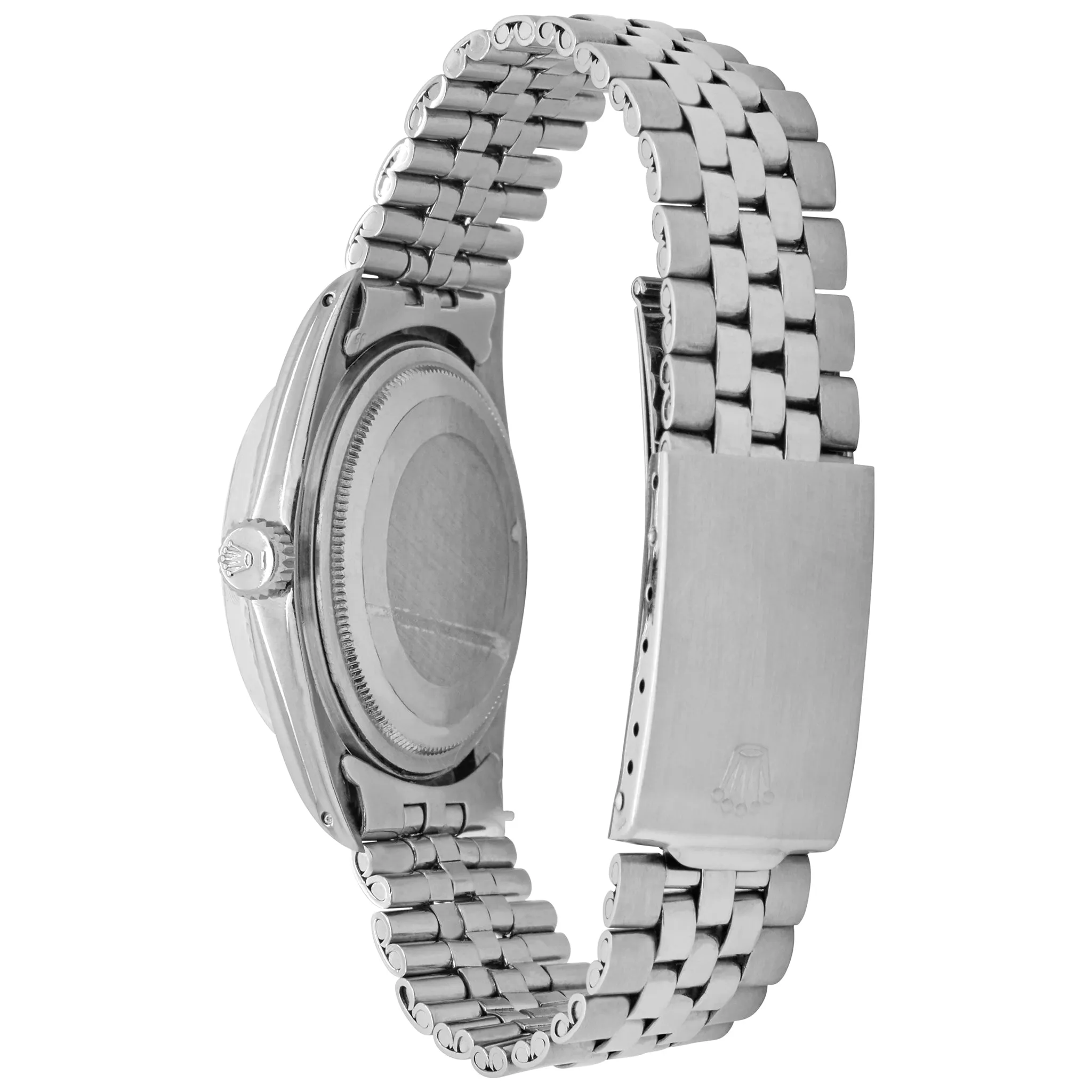 Rolex Datejust Pie Pan Dial 1601 Silver-tone Dial Automatic Watch