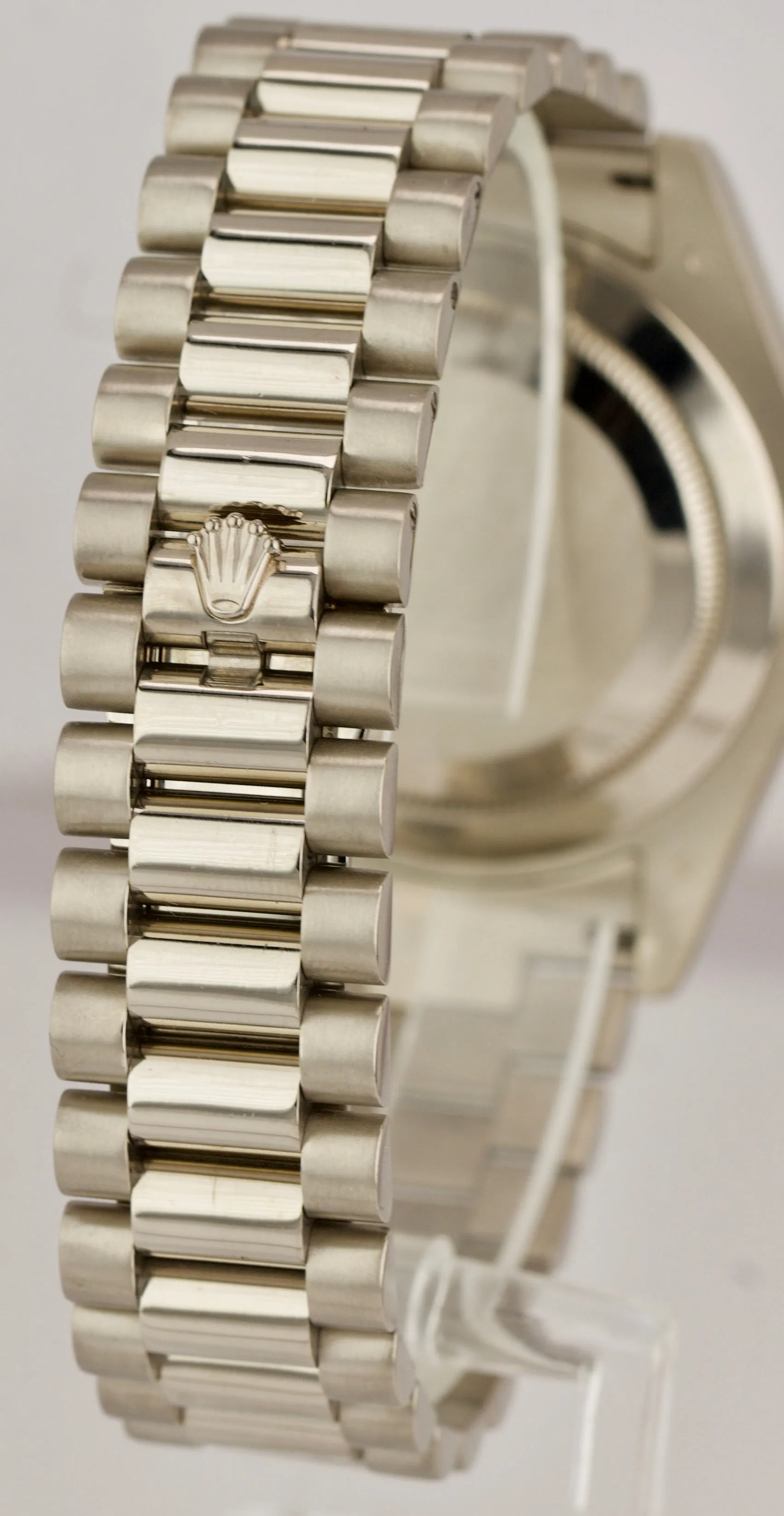 Rolex Day-Date II 41mm Glacier Blue Roman President 218206 18K White Gold 218239