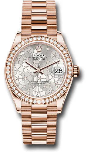 Rolex Everose Gold Datejust 31 Watch 278285rbr sflomdp