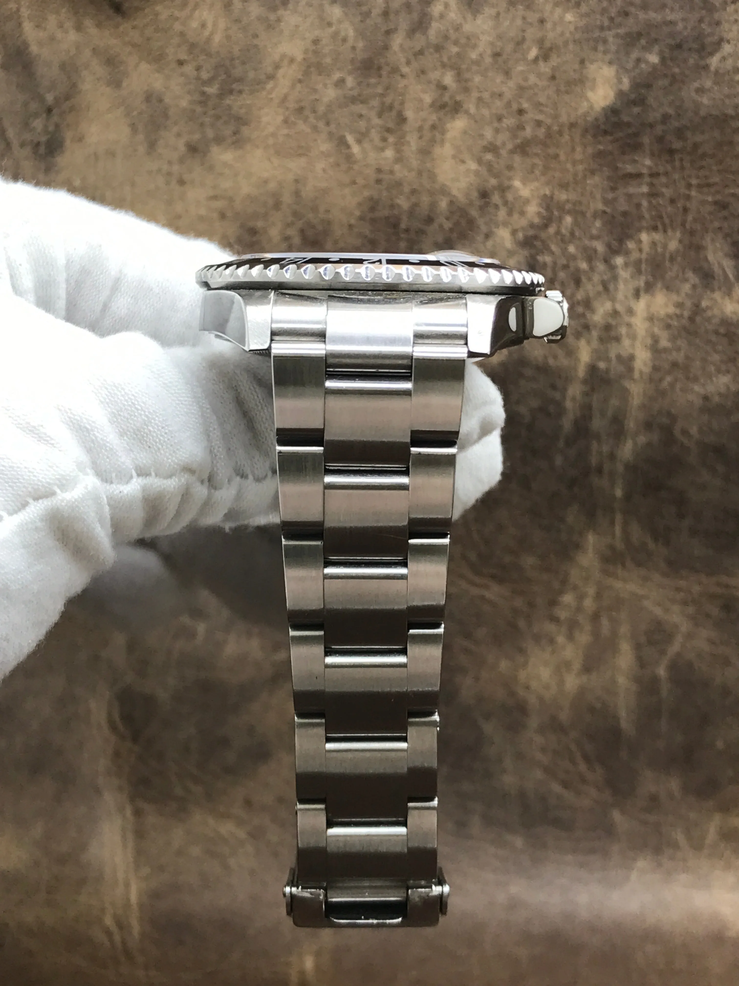 Rolex GMT Master II SEL Full Set B&P 16710 Black Dial Automatic Men's Watch