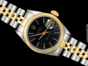 Rolex Ladies 2-Tone Datejust, Champagne Dial - 18K Gold & Stainless Steel, 67193