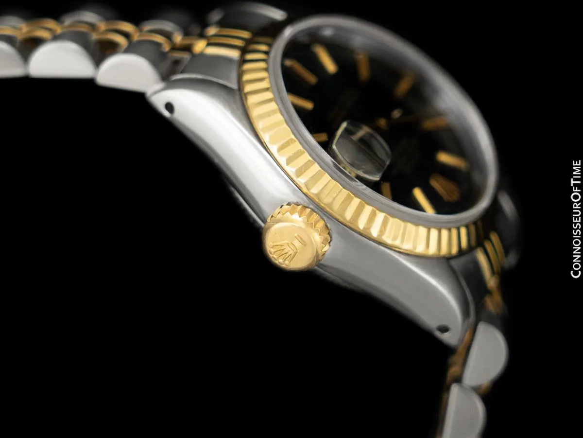 Rolex Ladies 2-Tone Datejust, Champagne Dial - 18K Gold & Stainless Steel, 67193