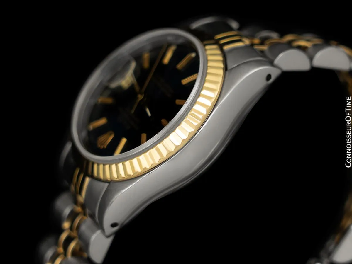 Rolex Ladies 2-Tone Datejust, Champagne Dial - 18K Gold & Stainless Steel, 67193