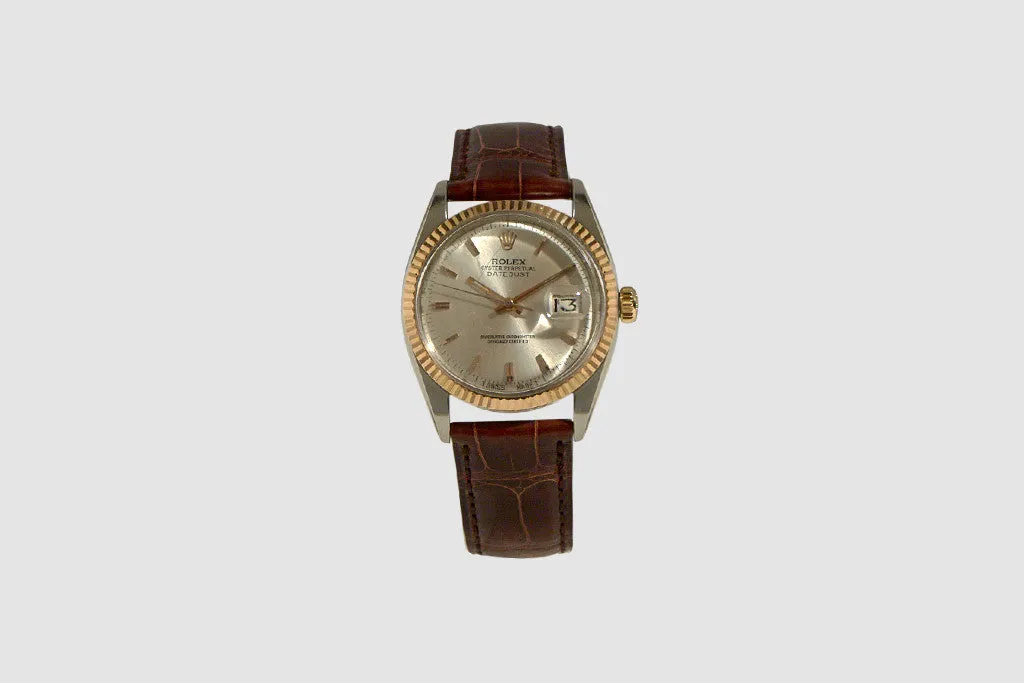 Rolex Oyster Perpetual Datejust Pink Gold & Steel