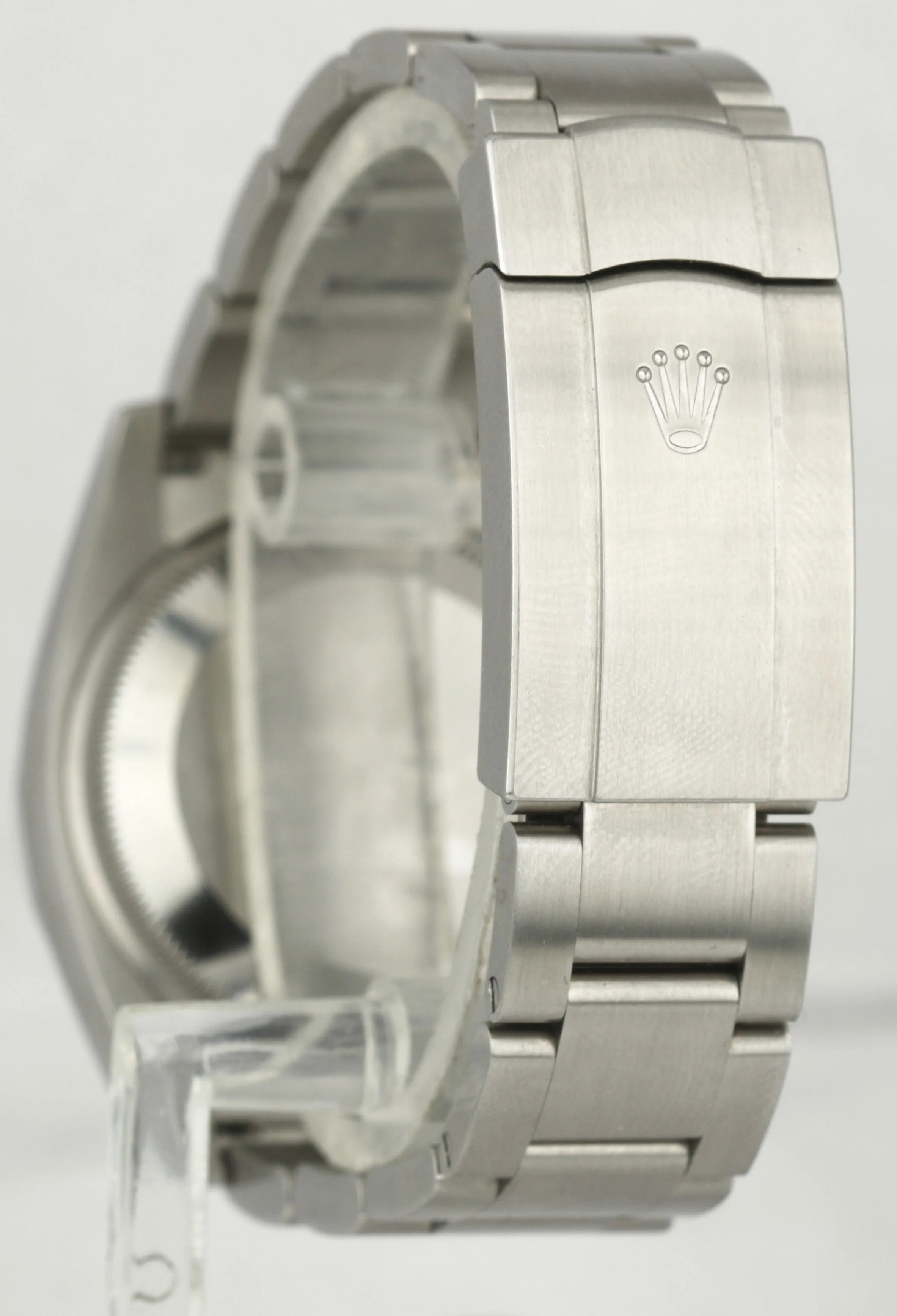 Rolex Oyster Perpetual Silver Dial Stainless Steel 34mm Oyster Watch 114200