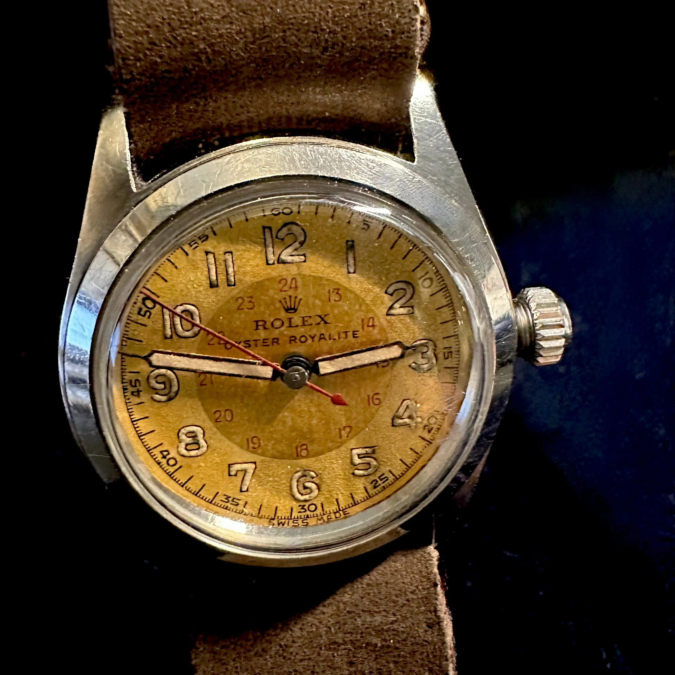 ROLEX OYSTER ROYALITE WWII