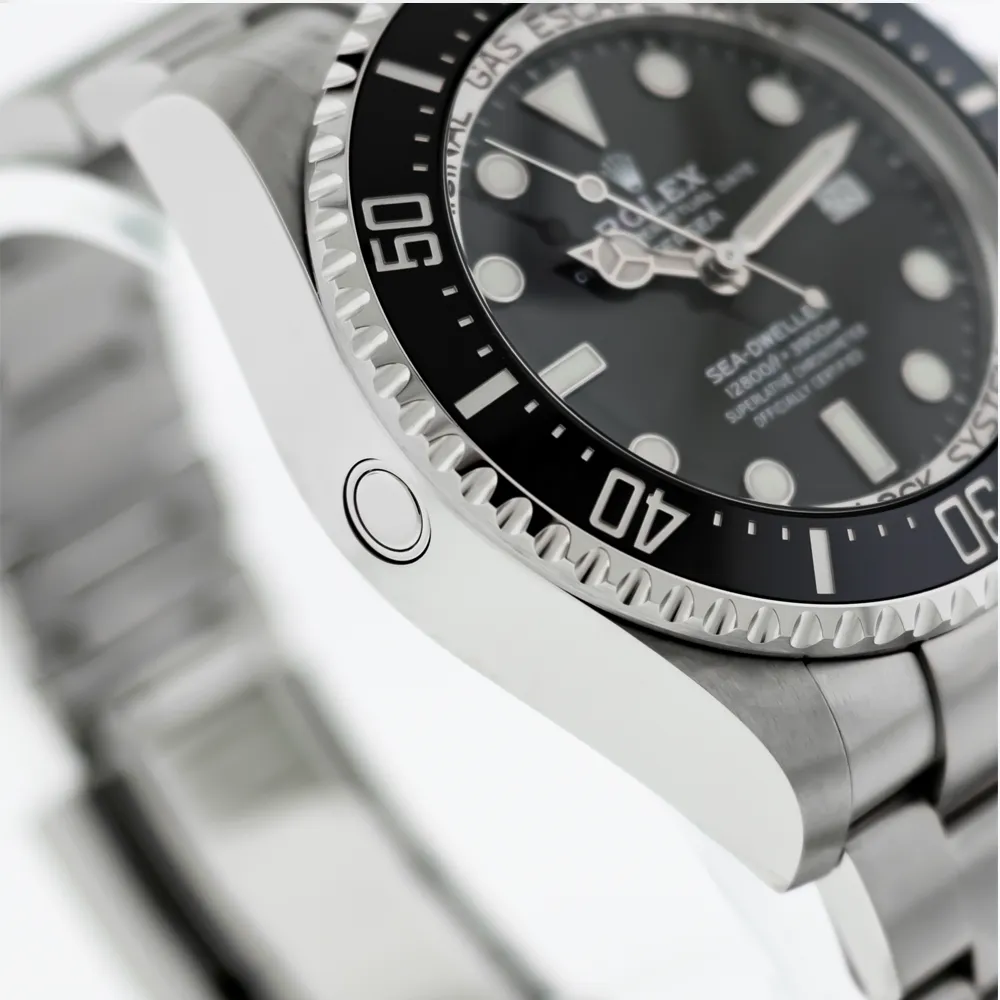 Rolex Sea-Dweller Deepsea 44mm Stainless Steel Black Index Dial & Black Ceramic Bezel 126660