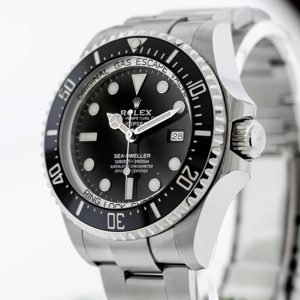 Rolex Sea-Dweller Deepsea 44mm Stainless Steel Black Index Dial & Black Ceramic Bezel 126660