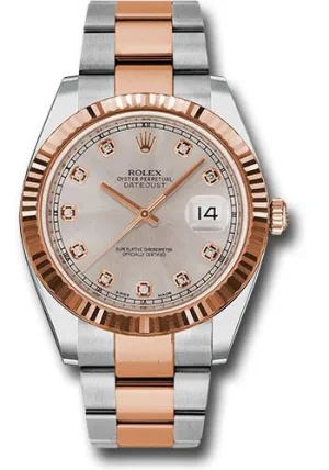 Rolex Steel and Everose Rolesor Datejust 41 Watch 126331 sudo