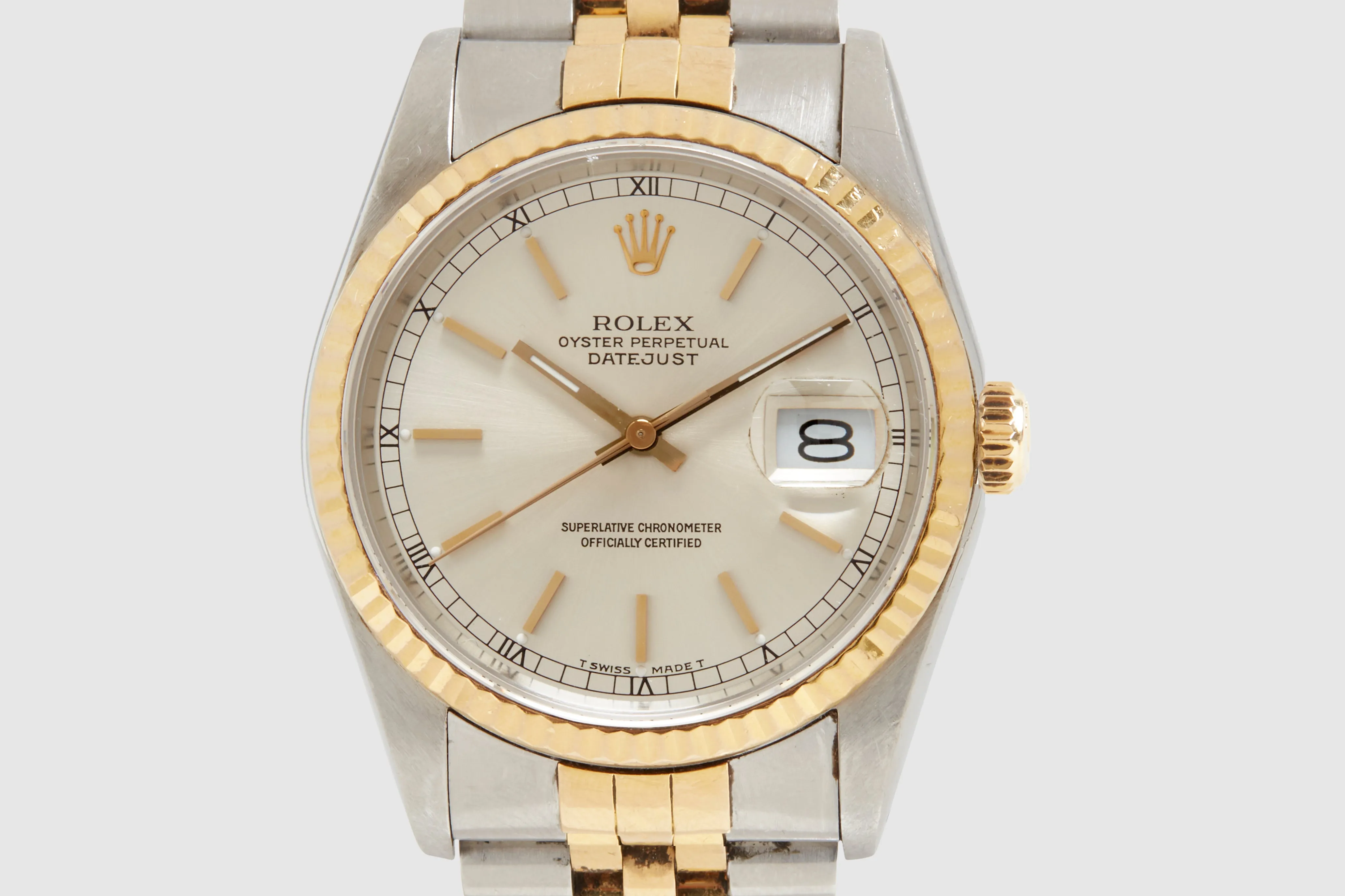 Rolex Two-Tone Oyster Perpetual Datejust Full Set 1988