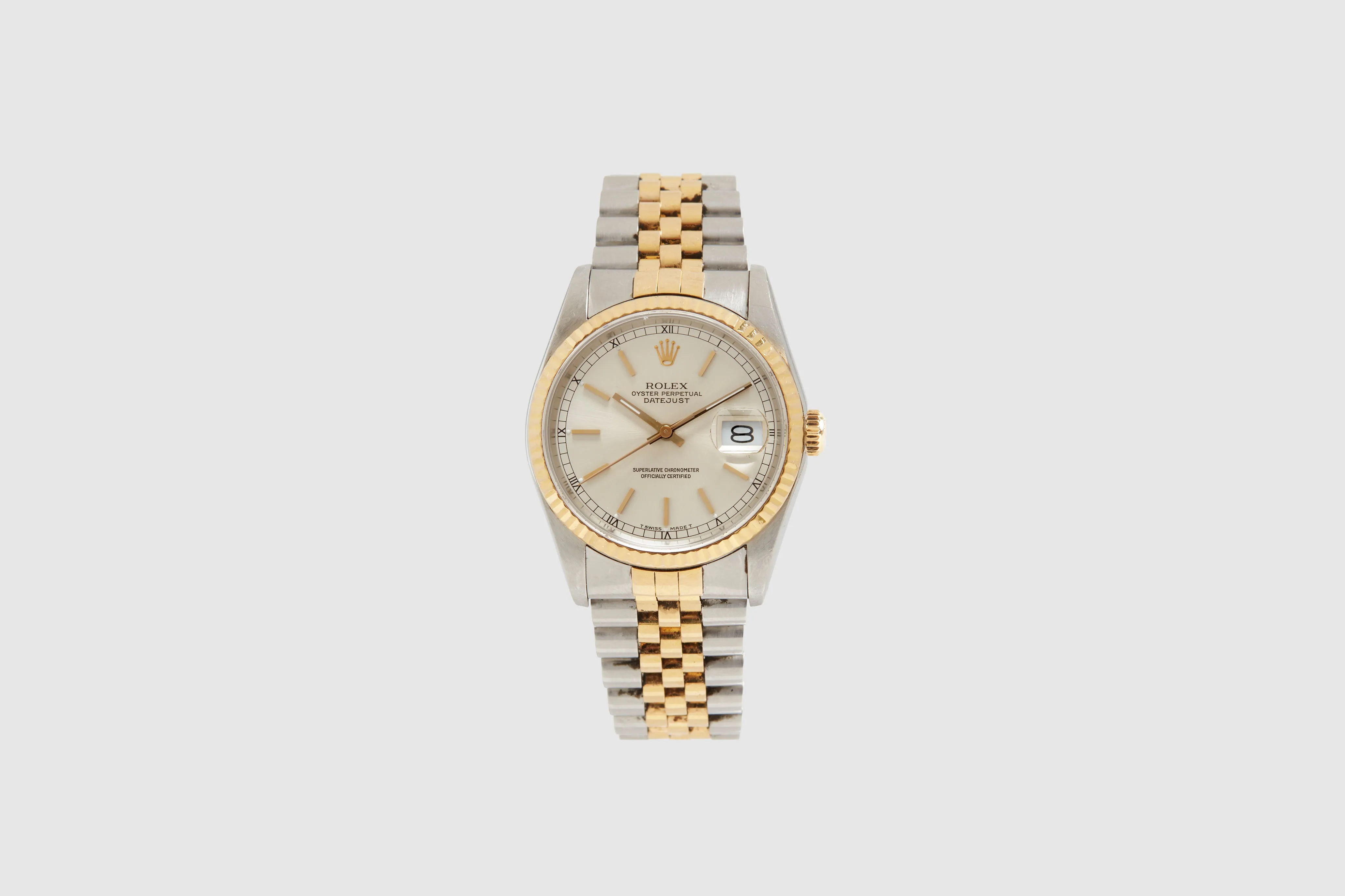 Rolex Two-Tone Oyster Perpetual Datejust Full Set 1988