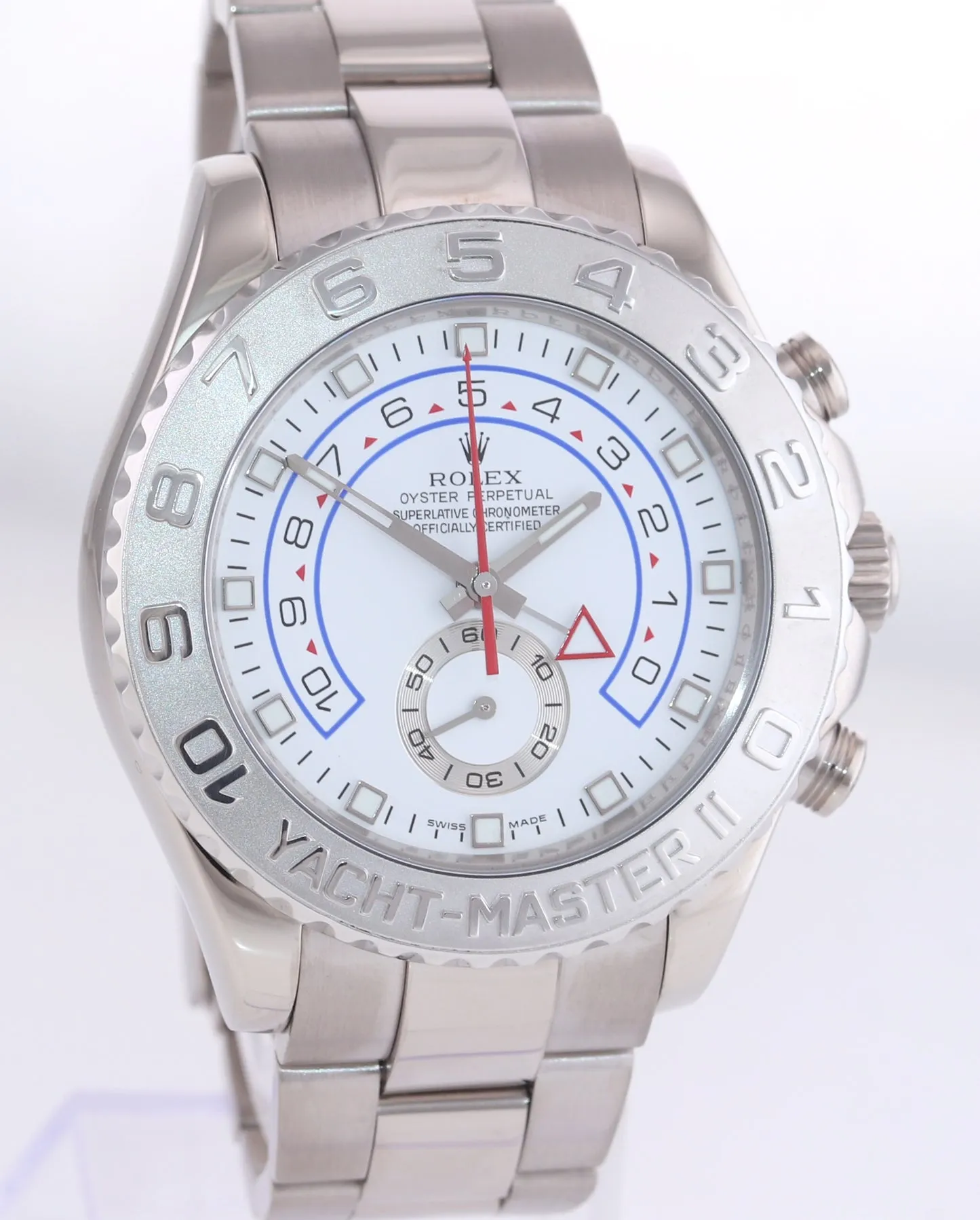Rolex Yacht-Master II 44mm 18k White Gold 116689 YM 2 Watch Box