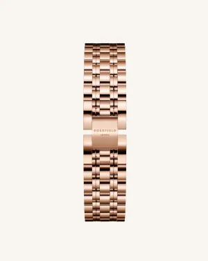 Rose Gold Steel Strap