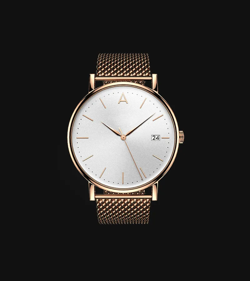 Rose Gold-tone Silicone
