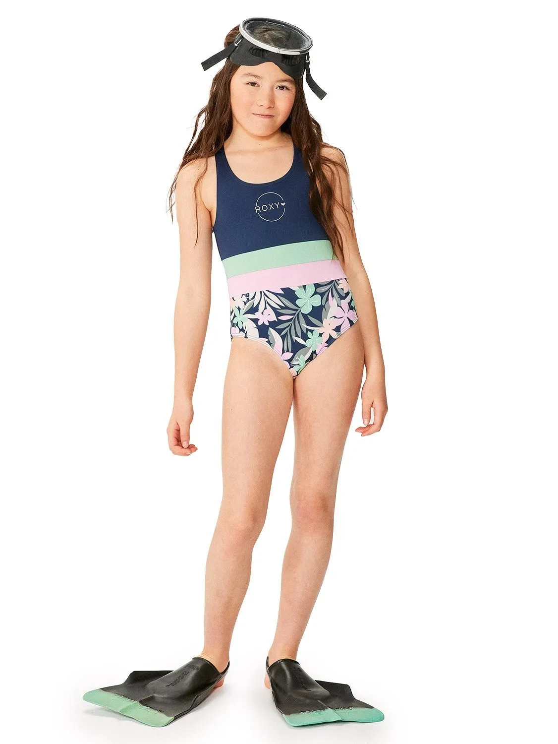 Roxy Girls Ilacabo Active Swim One-Piece