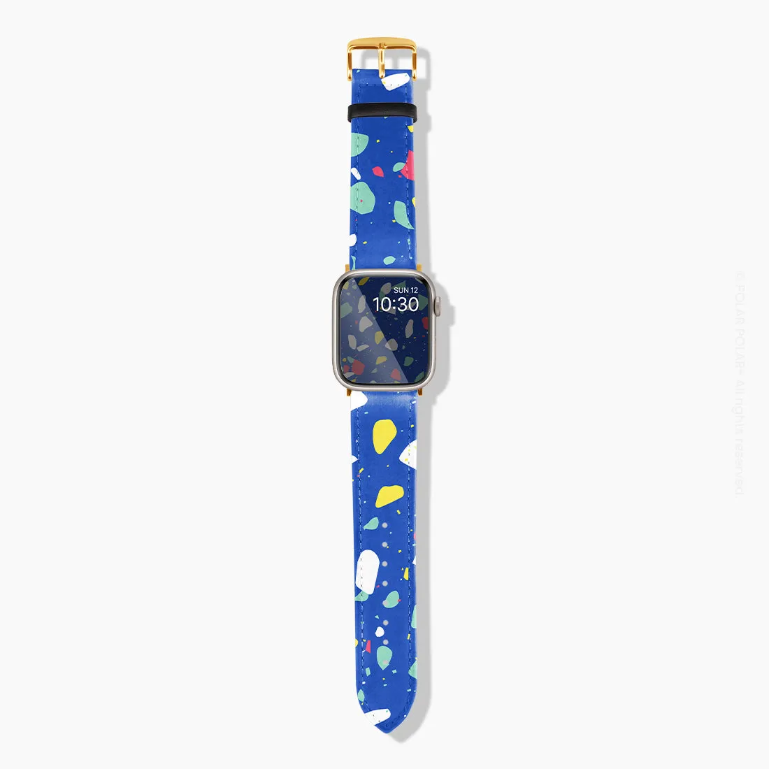 Royal Blue Terrazzo - Apple Watch Band