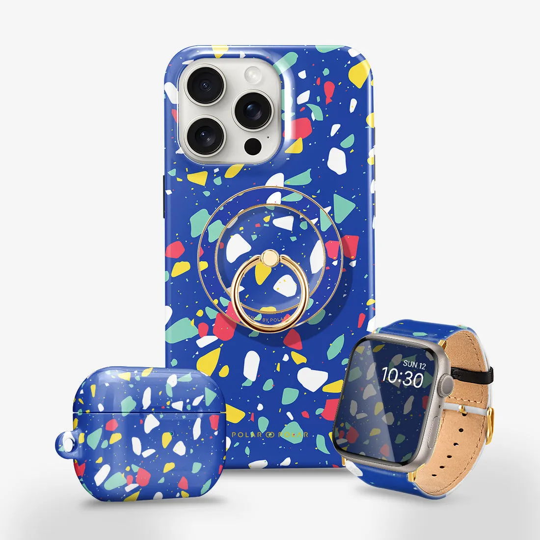 Royal Blue Terrazzo - Apple Watch Band