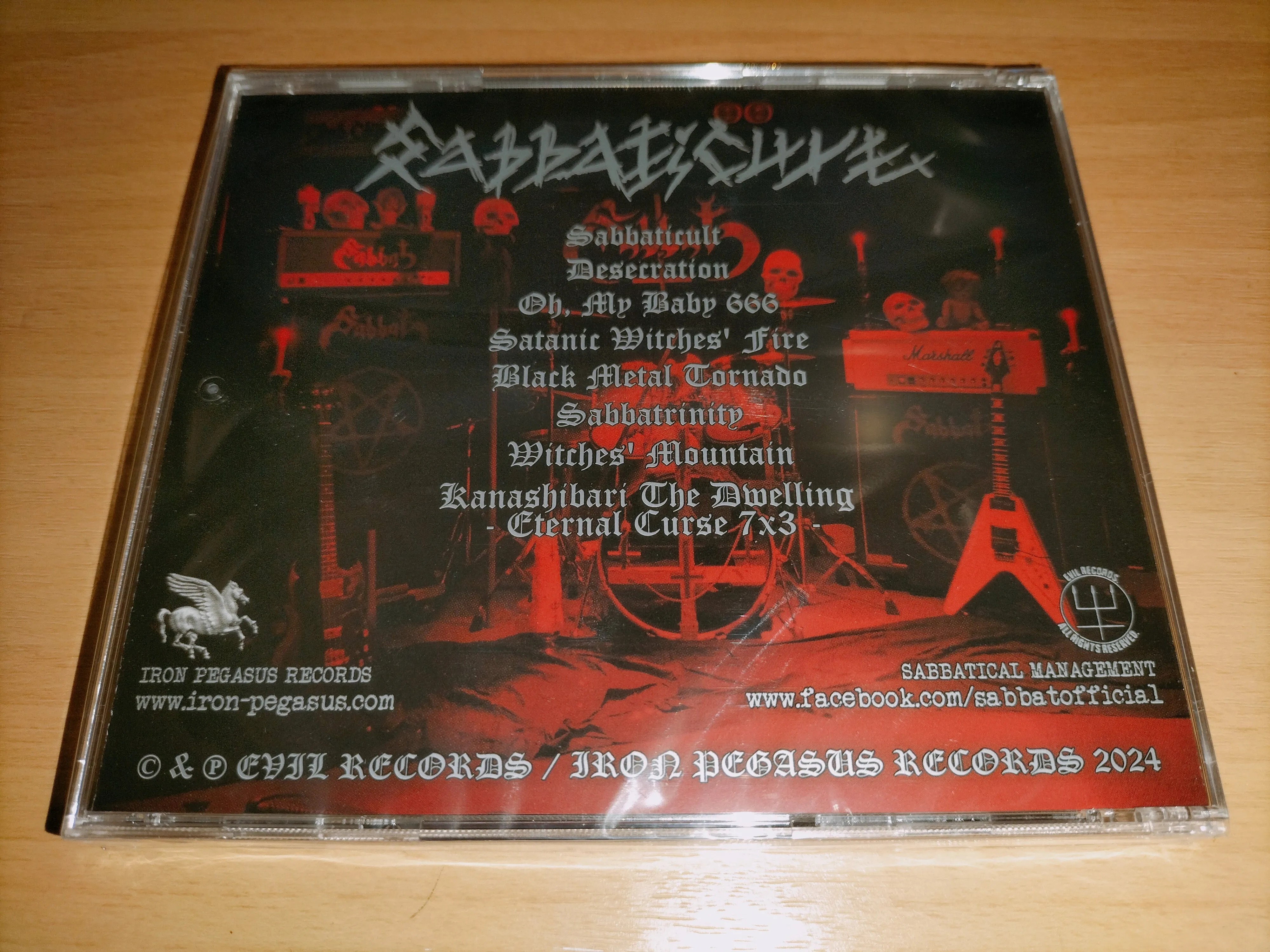 SABBAT - 2024 - Sabbaticult CD