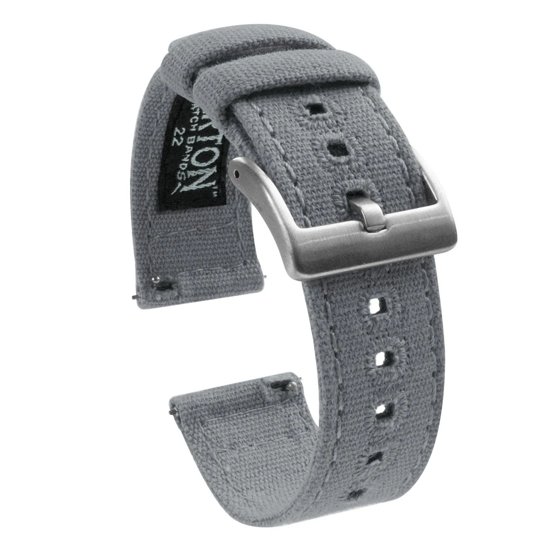 Samsung Galaxy Watch Active 2 Cool Grey Canvas Watch Band
