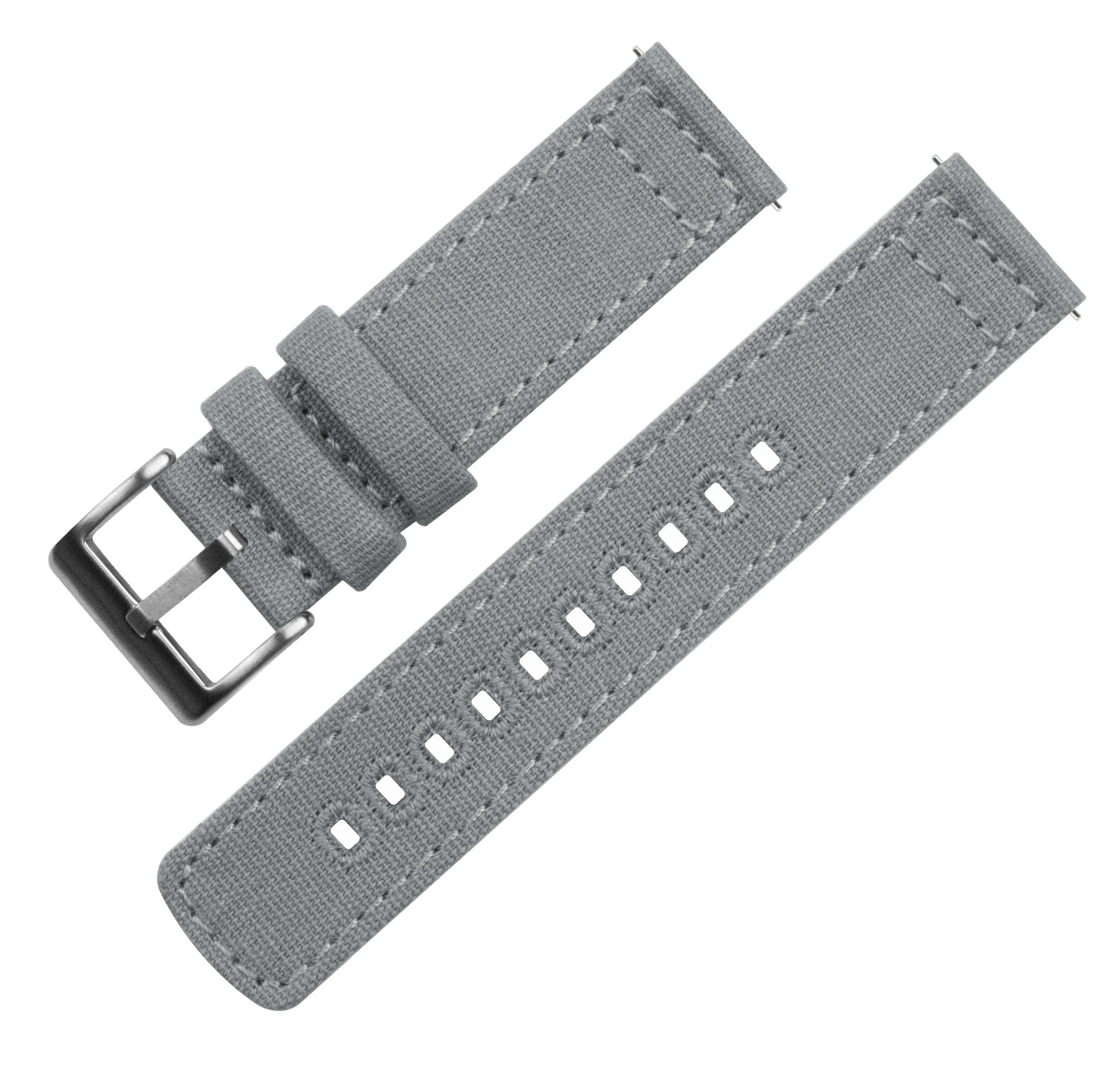 Samsung Galaxy Watch Active 2 Cool Grey Canvas Watch Band