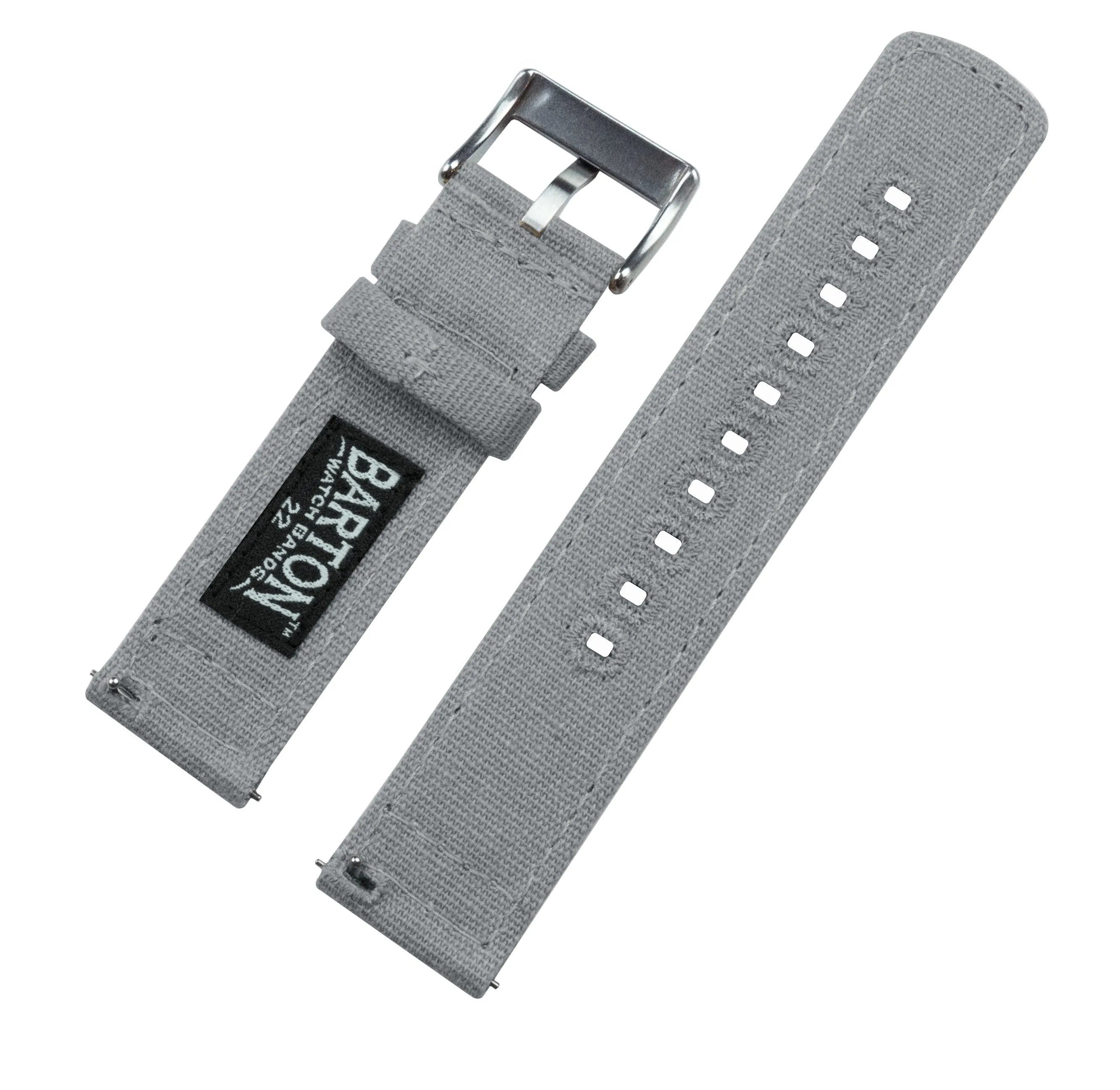 Samsung Galaxy Watch Active 2 Cool Grey Canvas Watch Band