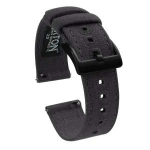 Samsung Galaxy Watch Active 2 Smoke Grey Canvas Watch Band