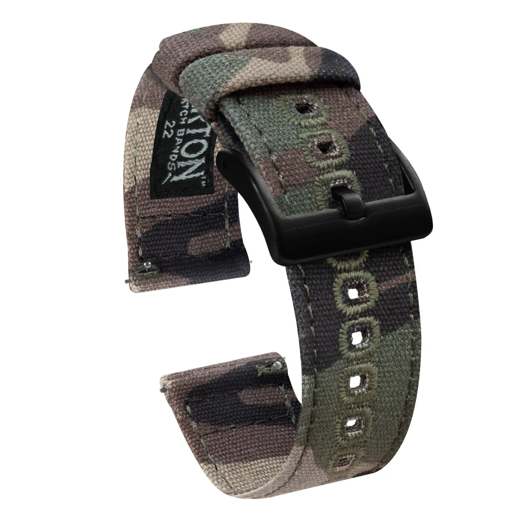 Samsung Galaxy Watch Active Camouflage Canvas Watch Band