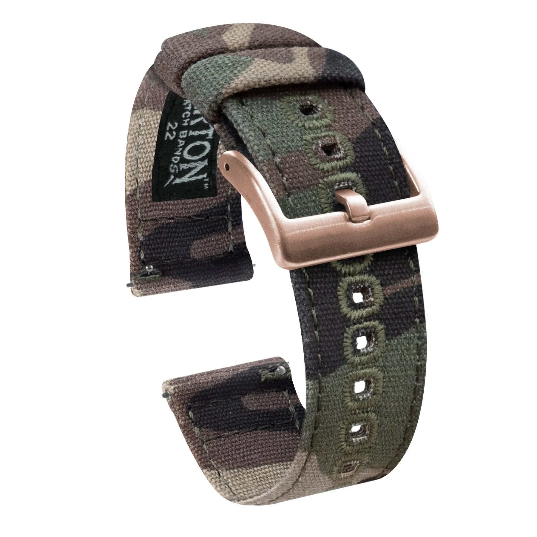 Samsung Galaxy Watch Active Camouflage Canvas Watch Band