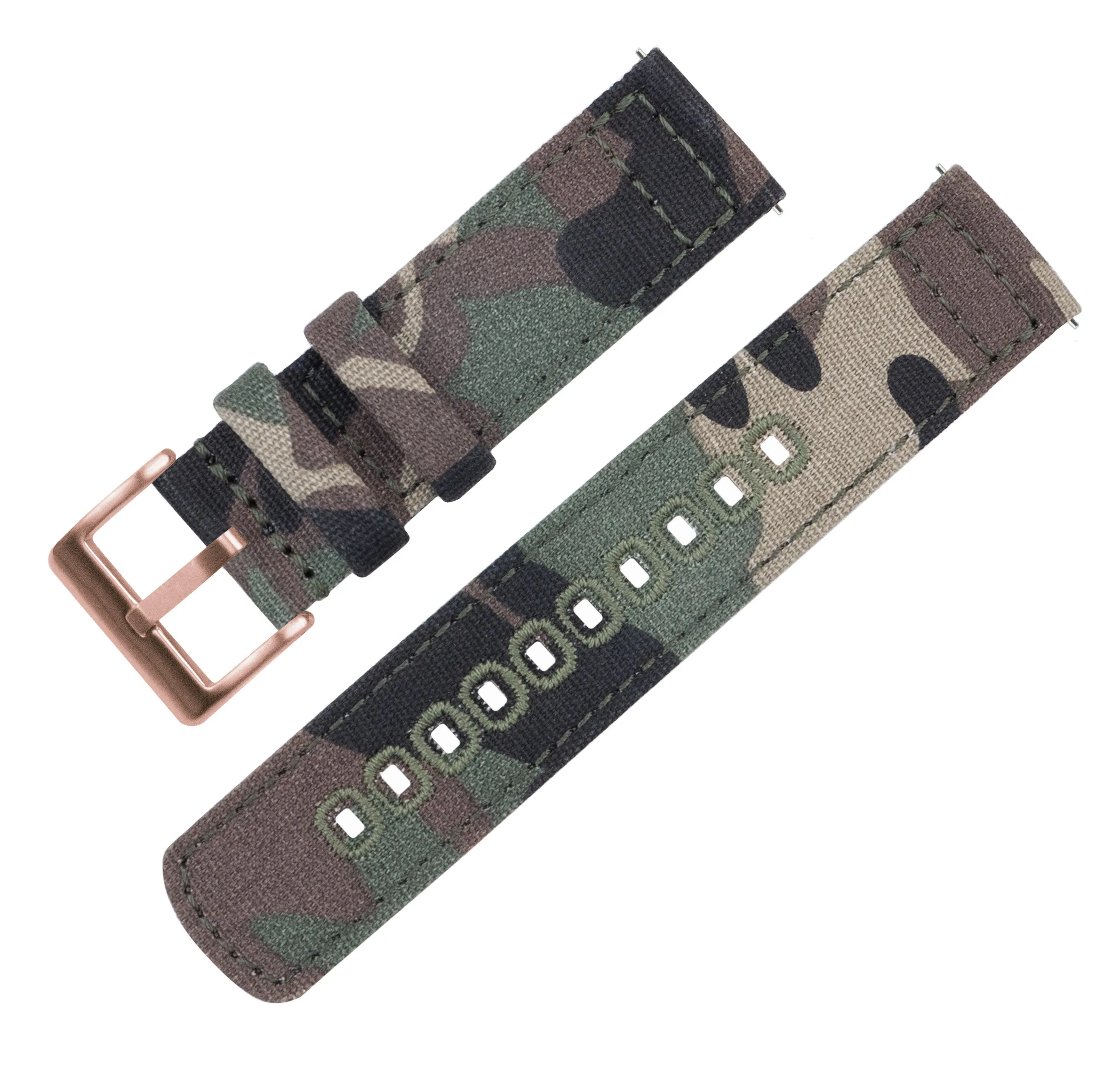 Samsung Galaxy Watch Active Camouflage Canvas Watch Band
