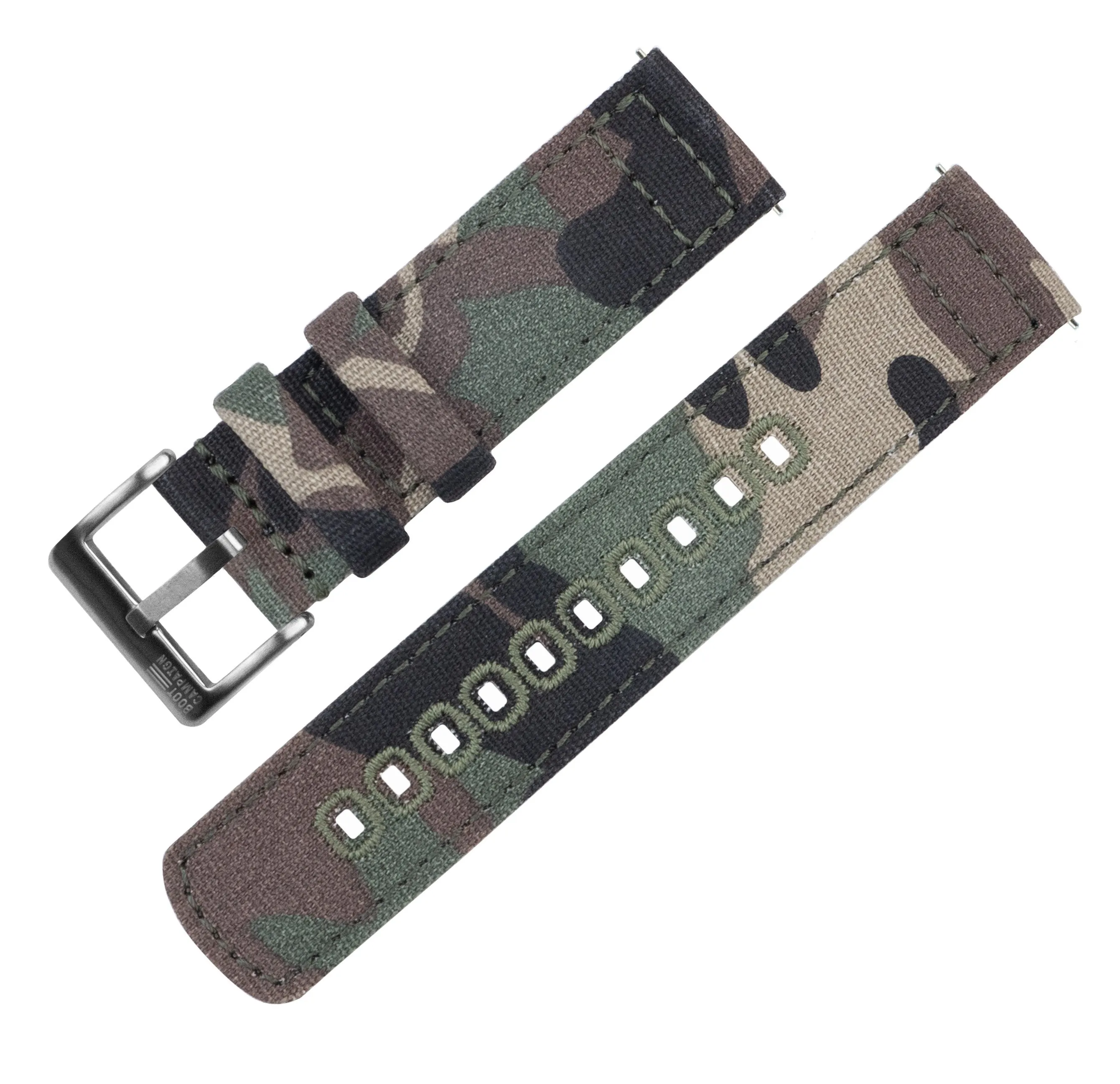 Samsung Galaxy Watch Active Camouflage Canvas Watch Band