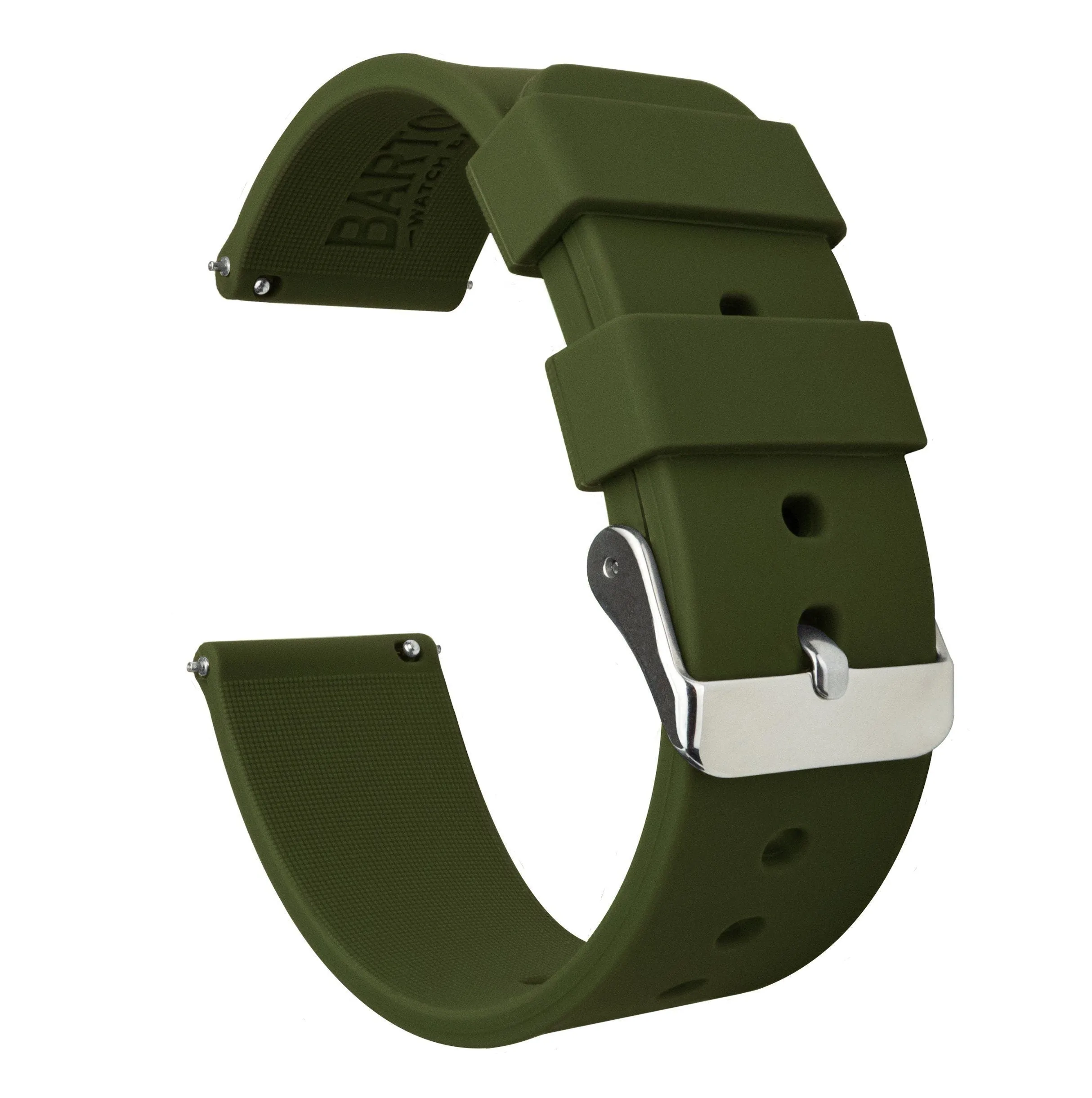 Samsung Galaxy Watch Silicone Army Green Watch Band