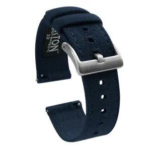 Samsung Galaxy Watch6 Navy Blue Canvas Watch Band