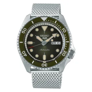 Seiko 5 Sports Automatic Green Dial Men's Watch SRPD75K1