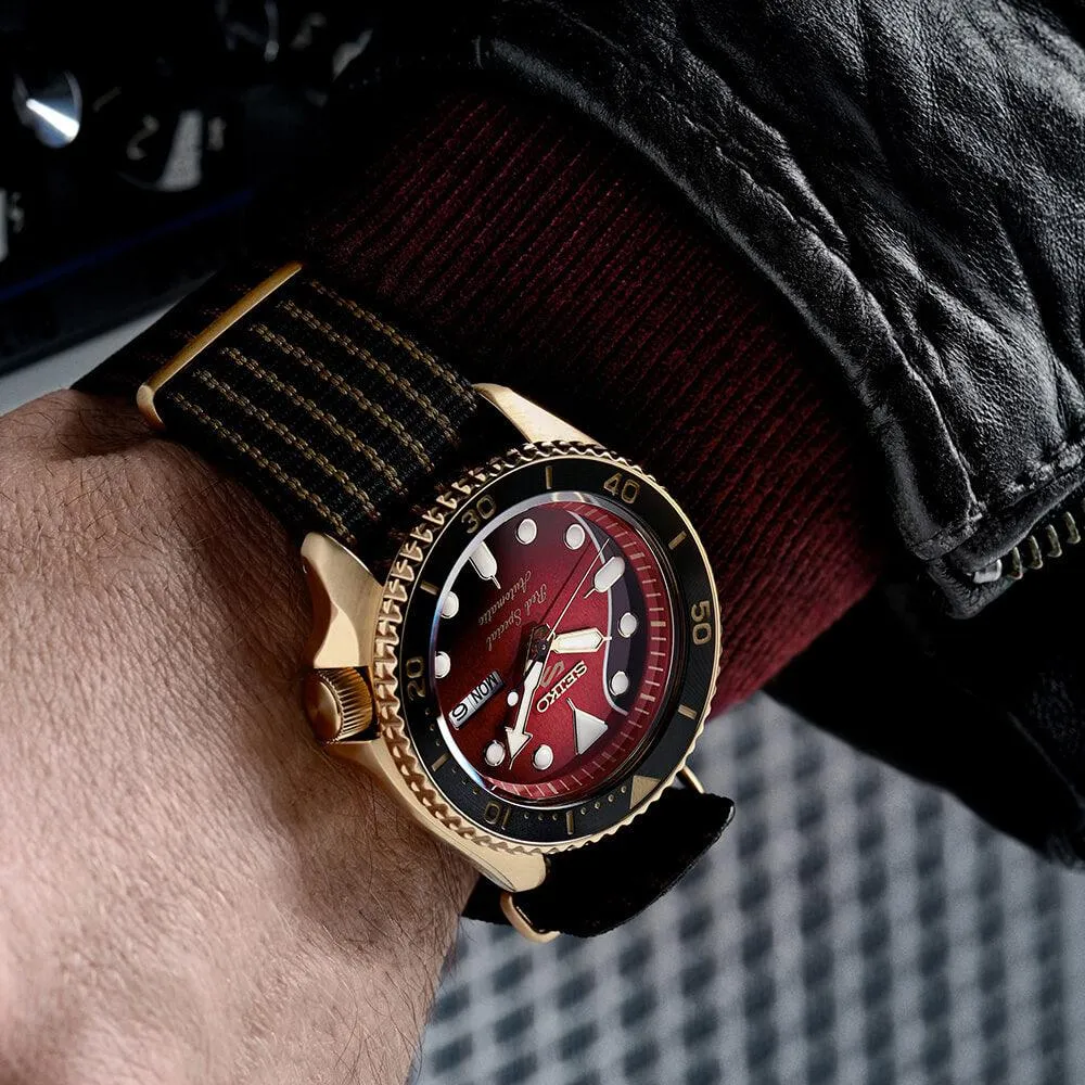 Seiko 5 Sports Brian May Limited Edition ‘Red Special II’ Men's Watch SRPH80K1