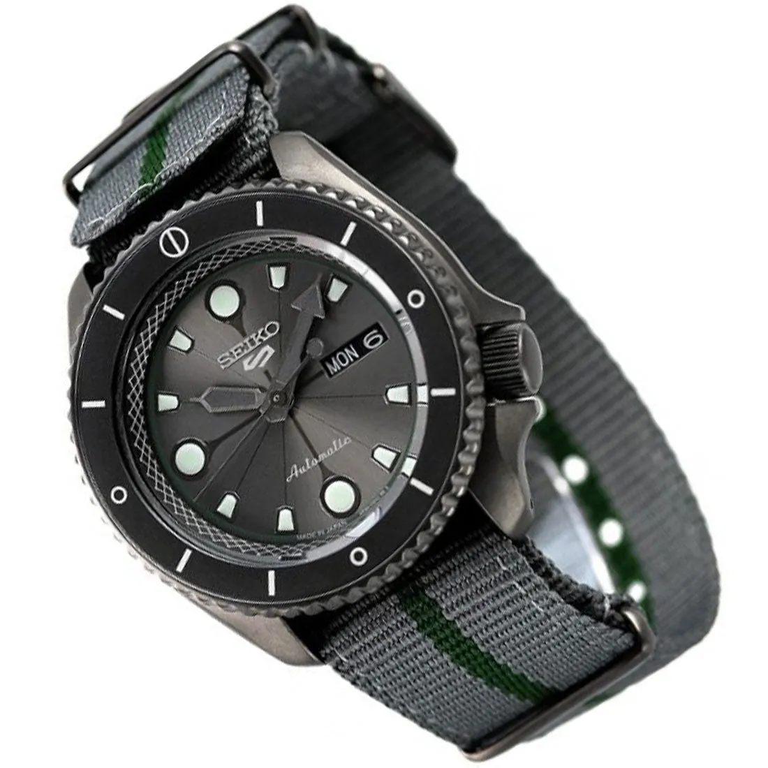 Seiko Shikamaru SRPF75K1 SRPF75 SRPF75K Limited Edition Naruto Sports Watch