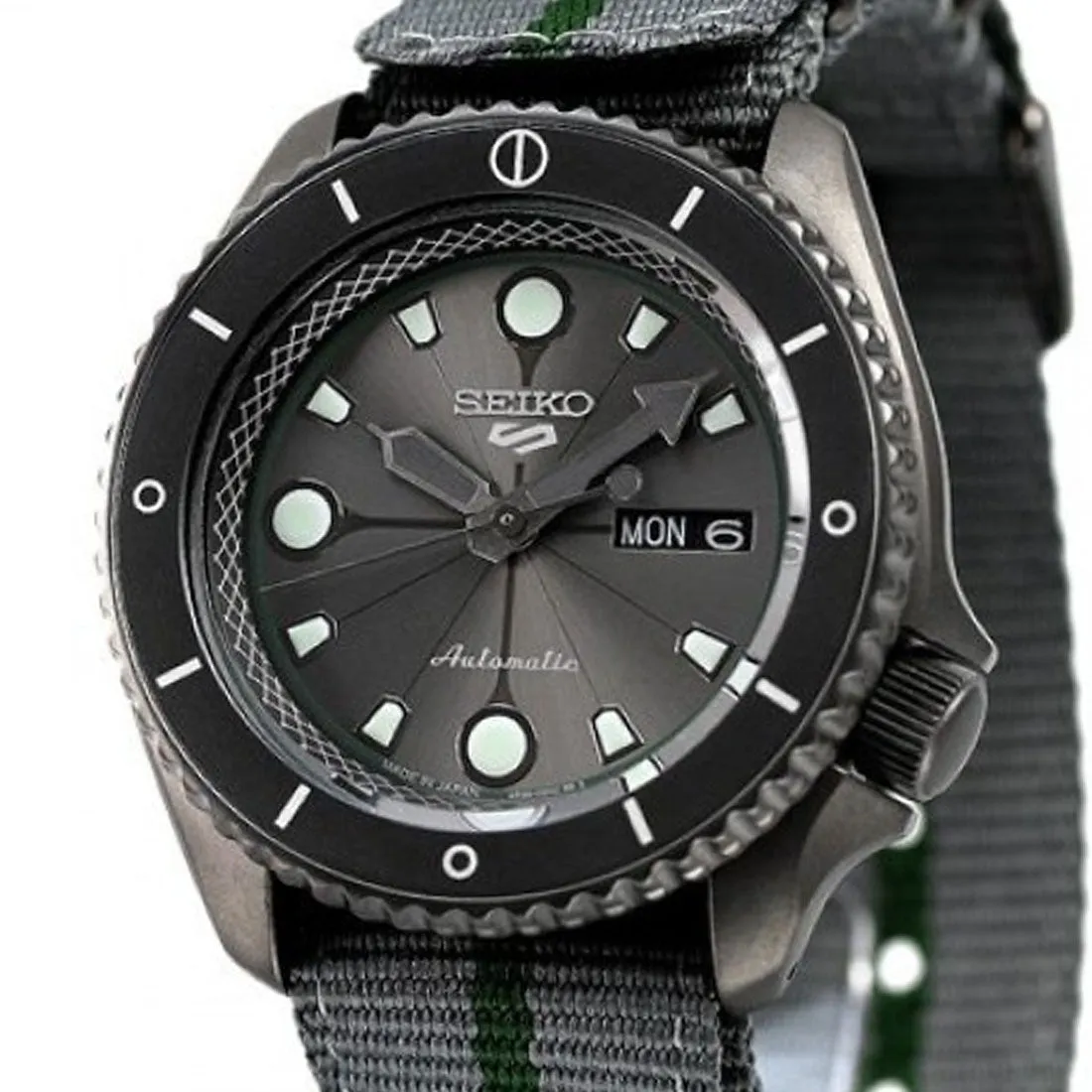 Seiko Shikamaru SRPF75K1 SRPF75 SRPF75K Limited Edition Naruto Sports Watch