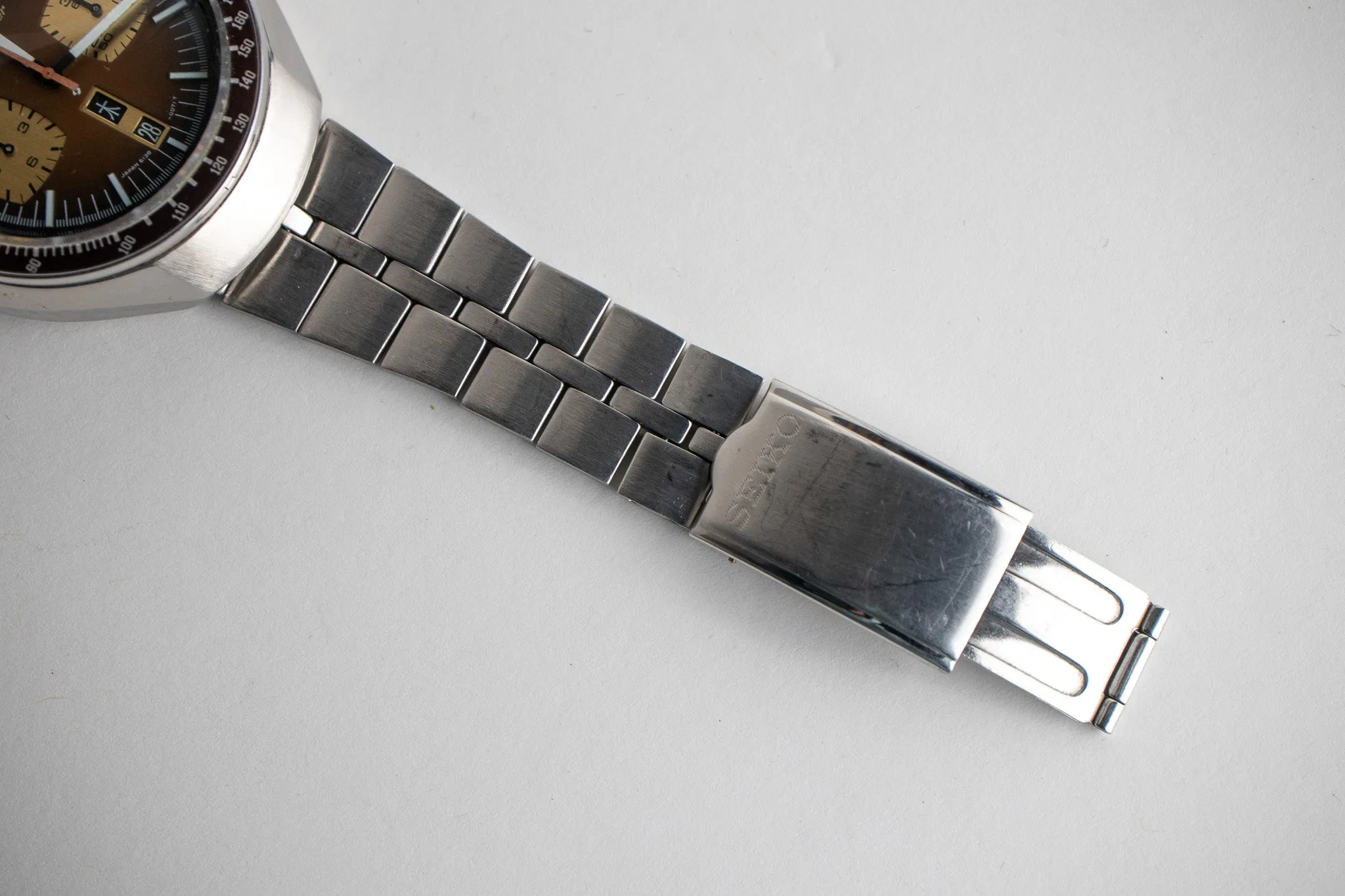 Seiko Speedtimer 6138-0040 Brown Bullhead